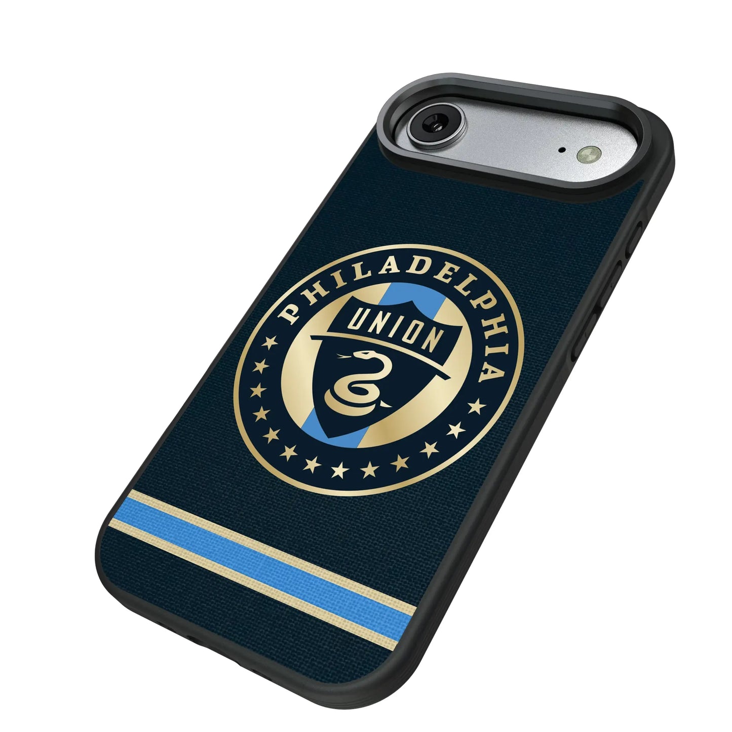 Philadelphia Union Stripe Bump Phone Case for Apple iPhone