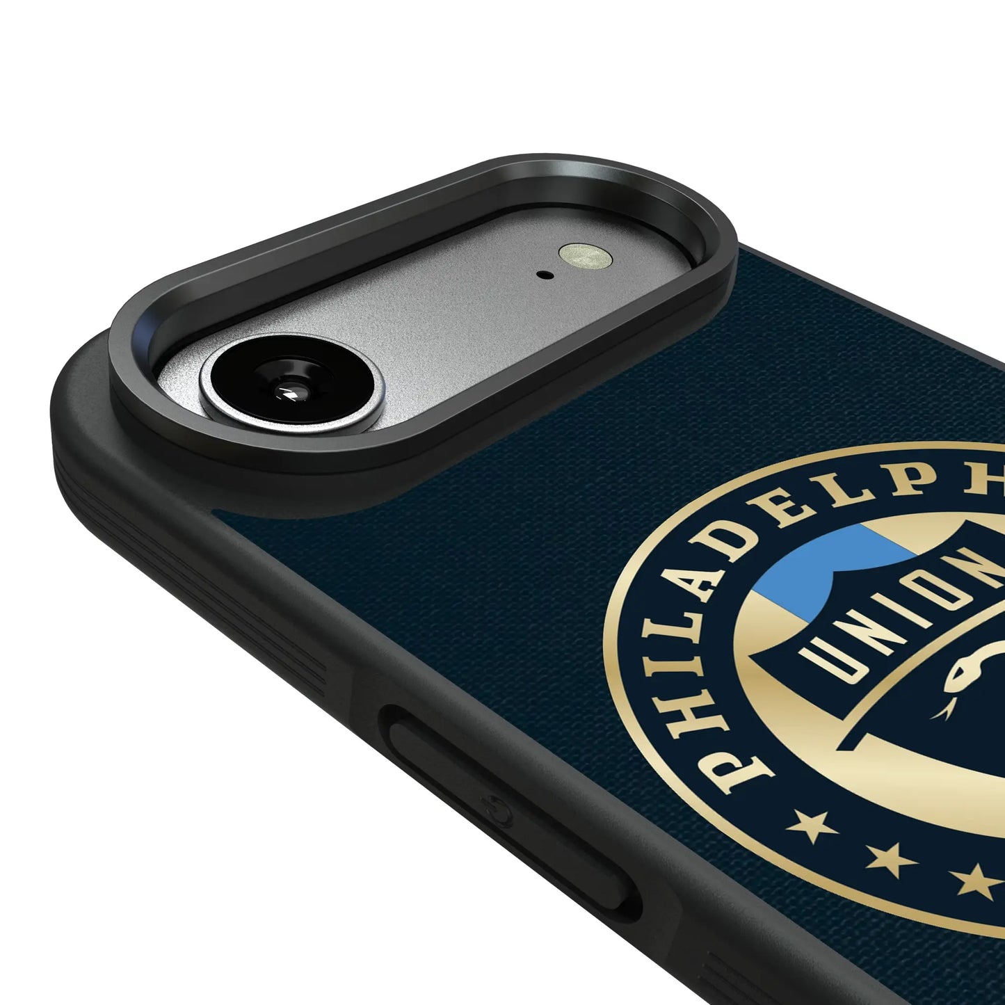 Philadelphia Union Stripe Bump Phone Case for Apple iPhone