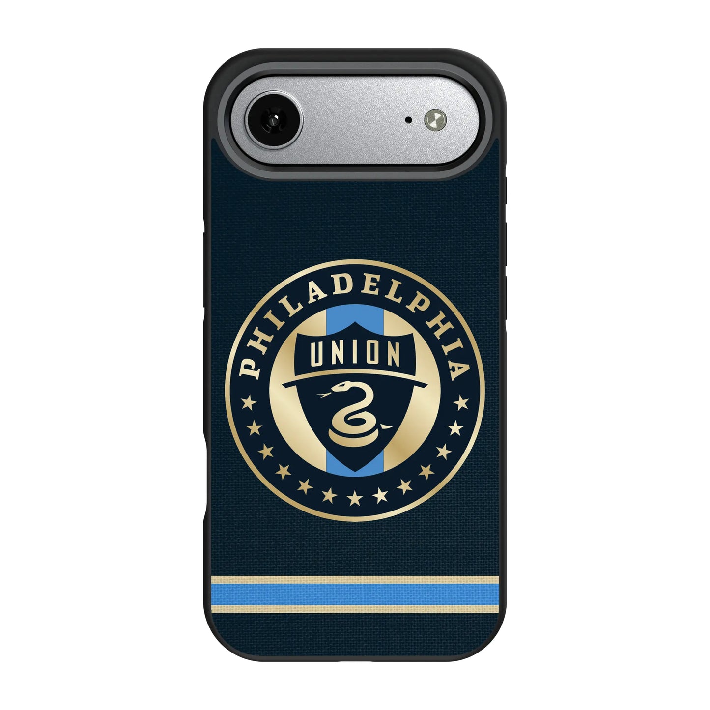 Philadelphia Union Stripe Bump Phone Case for Apple iPhone