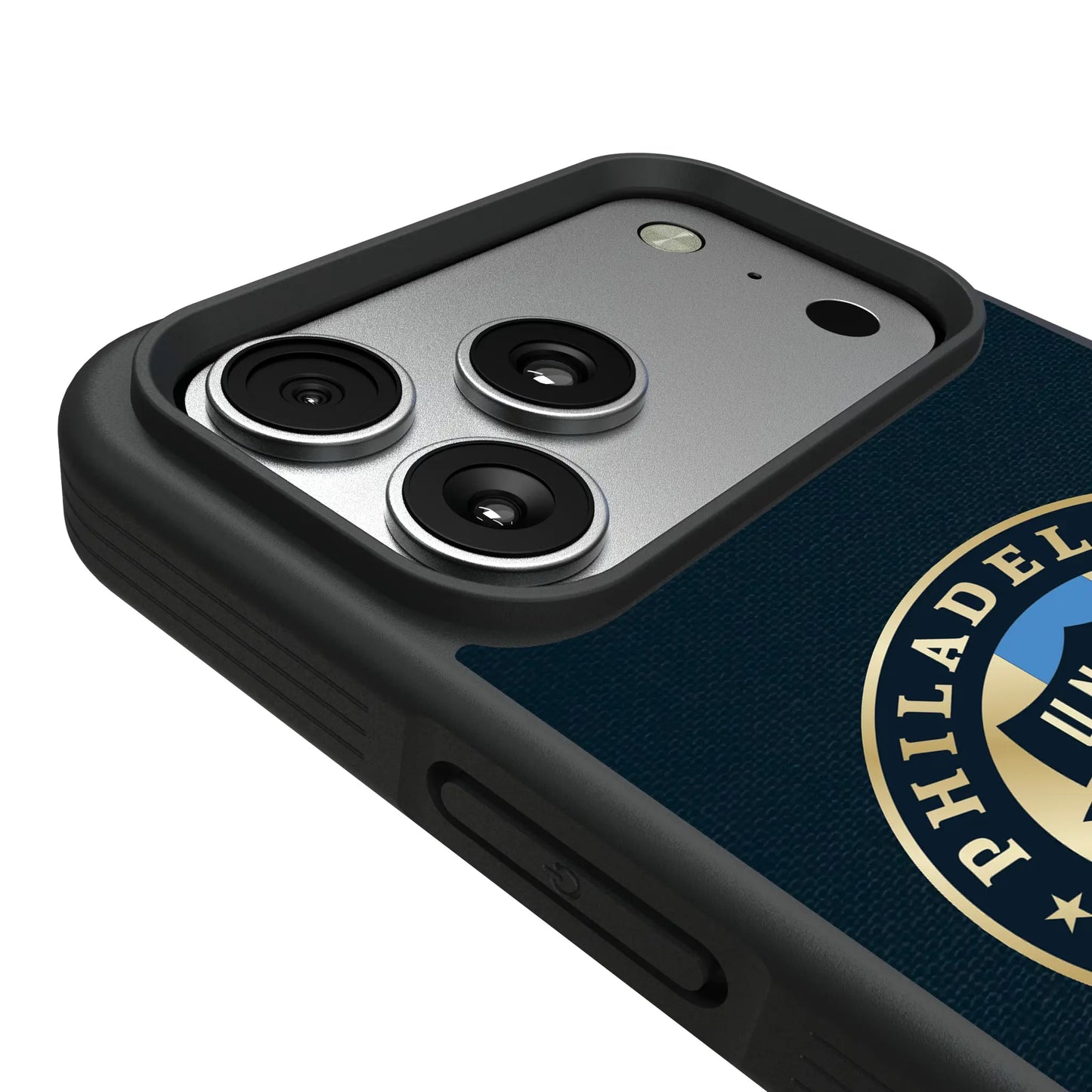 Philadelphia Union Stripe Bump Phone Case for Apple iPhone