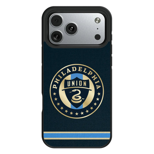 Philadelphia Union Stripe Bump Phone Case for Apple iPhone