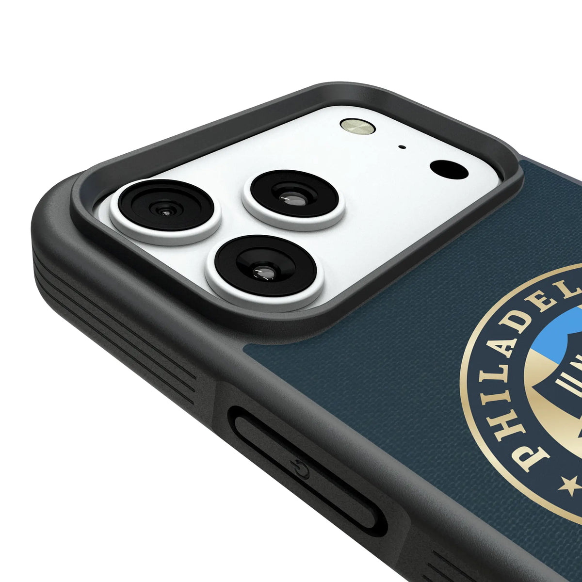 Philadelphia Union Stripe Bump Phone Case for Apple iPhone