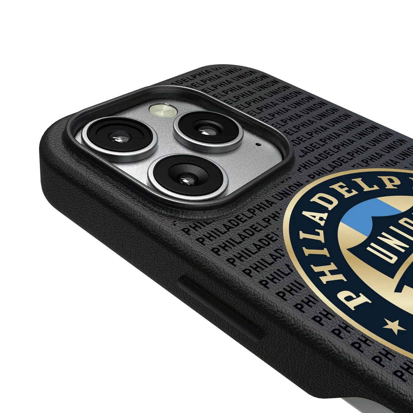 Philadelphia Union Text Backdrop MagSafe Compatible Phone Case for Apple iPhone
