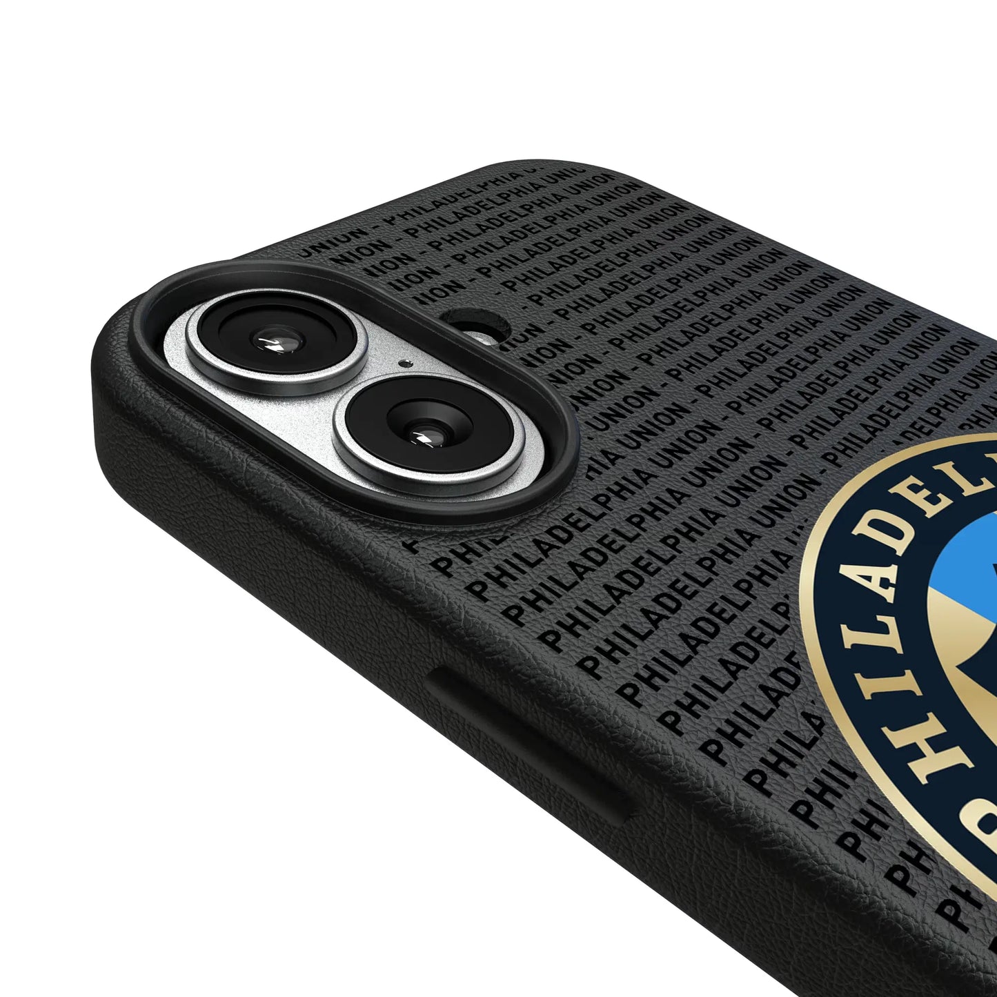 Philadelphia Union Text Backdrop MagSafe Compatible Phone Case for Apple iPhone