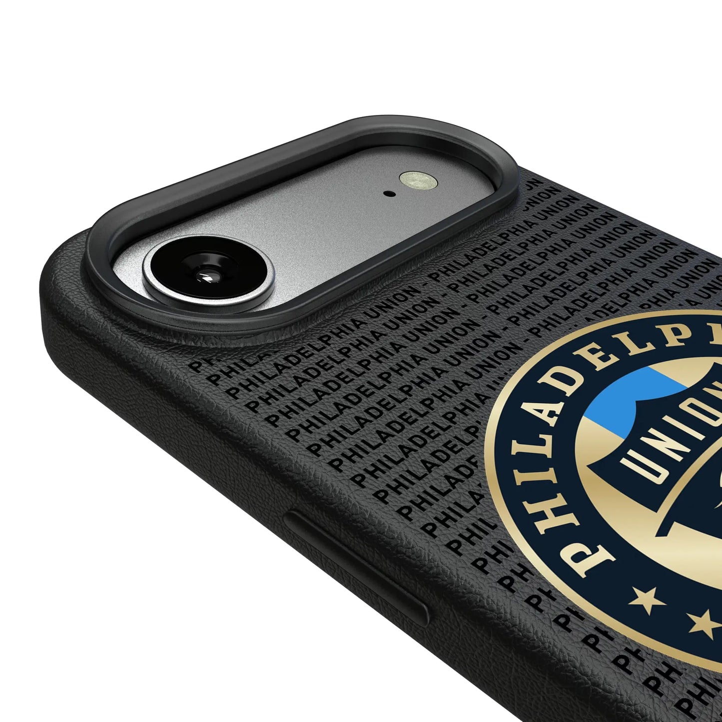 Philadelphia Union Text Backdrop MagSafe Compatible Phone Case for Apple iPhone
