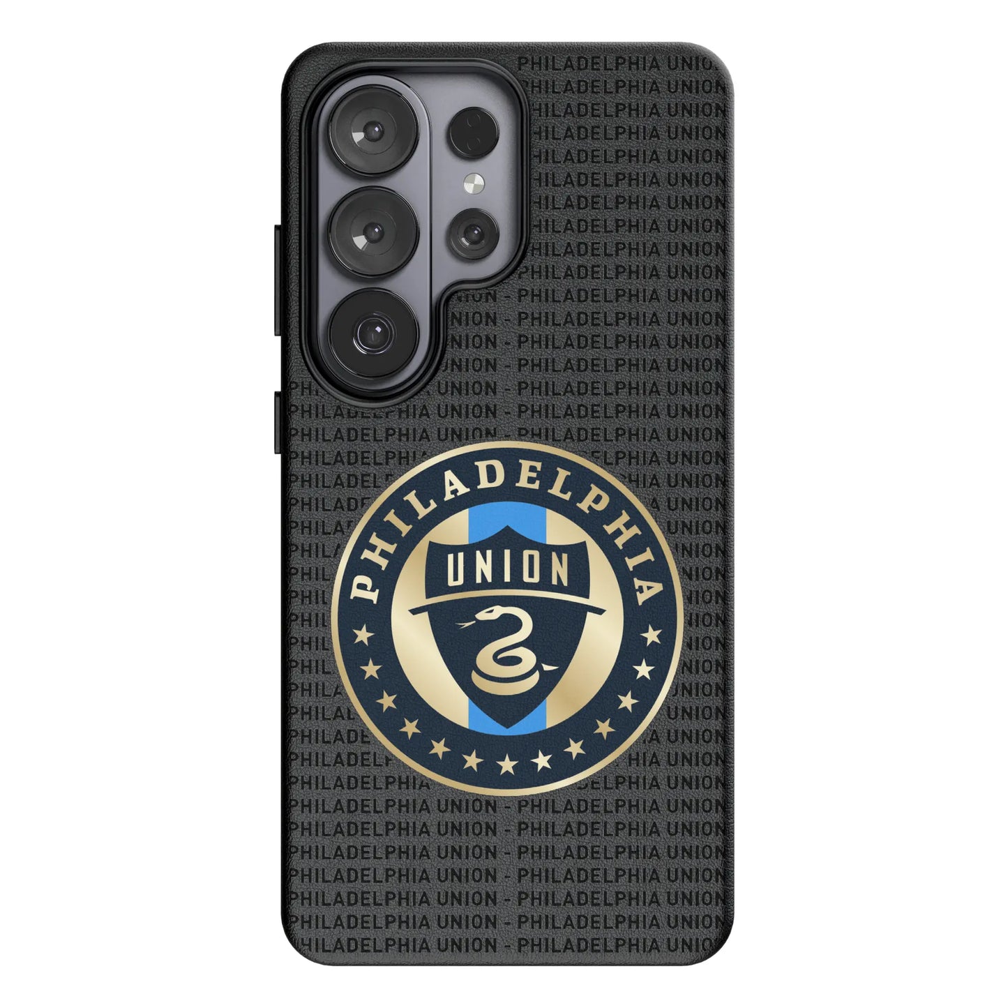 Philadelphia Union Text Backdrop MagSafe Compatible Phone Case for Samsung Galaxy