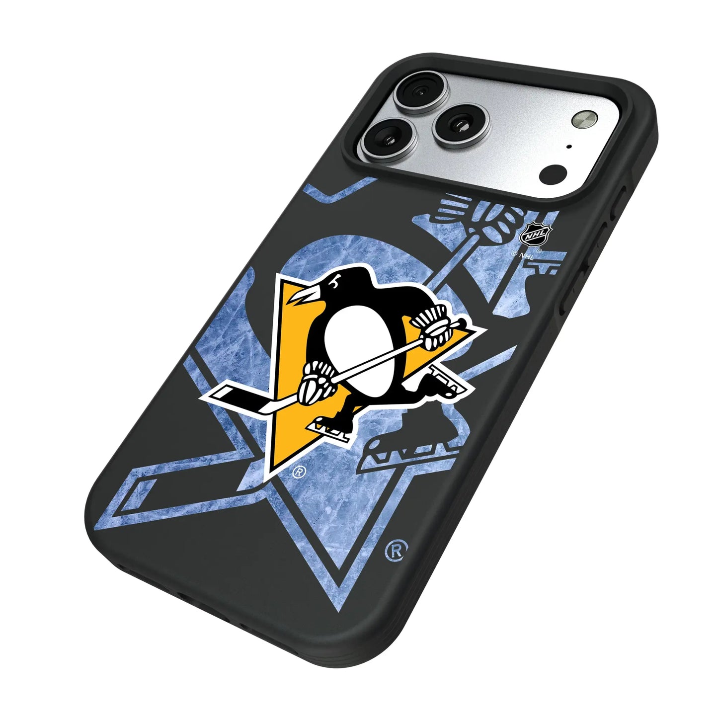 Pittsburgh Penguins Ice Tilt Bump Phone Case for Apple iPhone