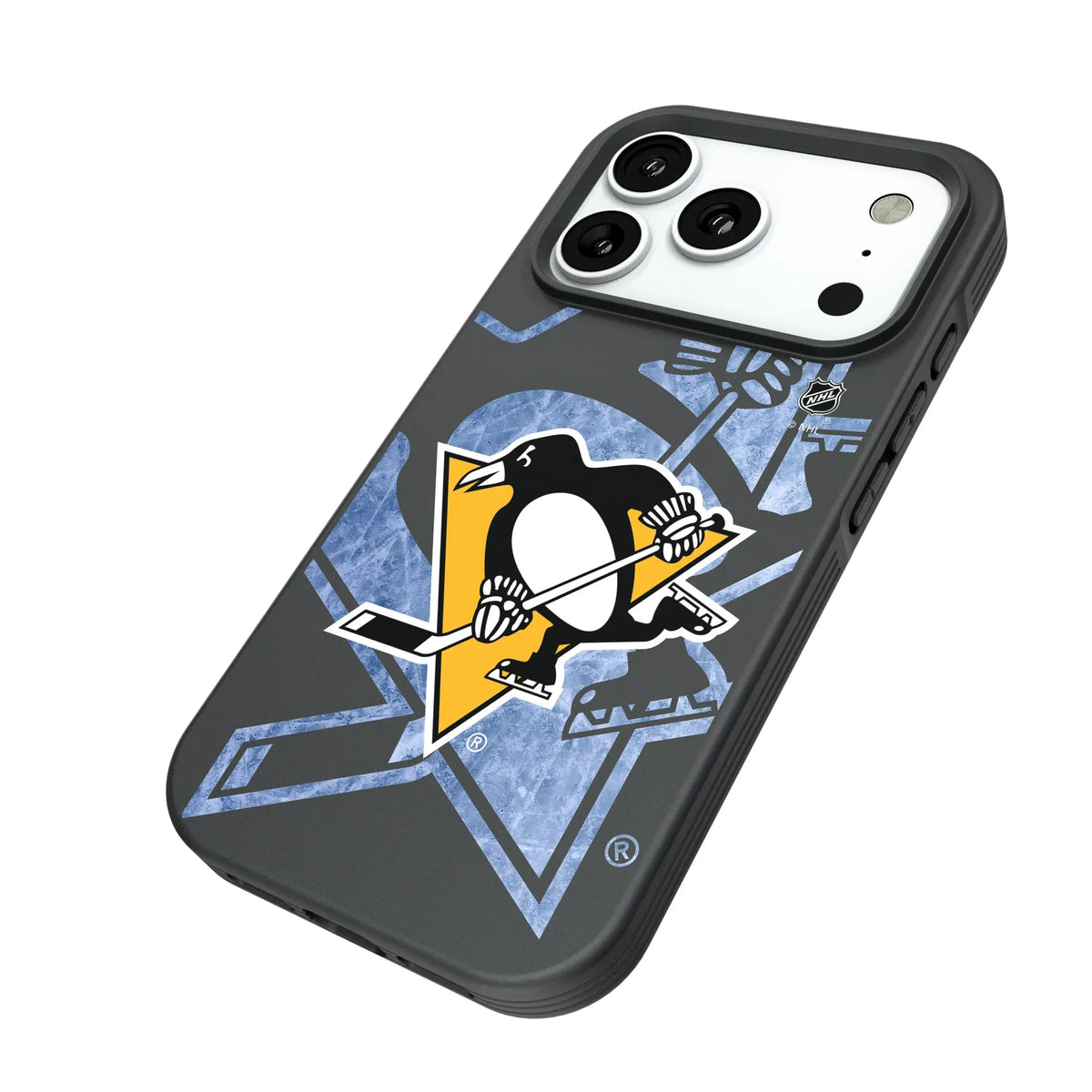 Pittsburgh Penguins Ice Tilt Bump Phone Case for Apple iPhone