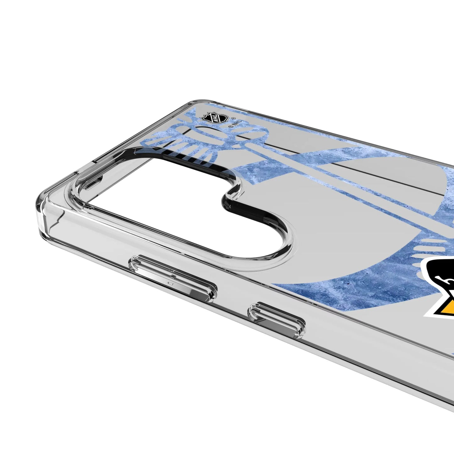 Pittsburgh Penguins Ice Tilt Clear Phone Case for Samsung Galaxy