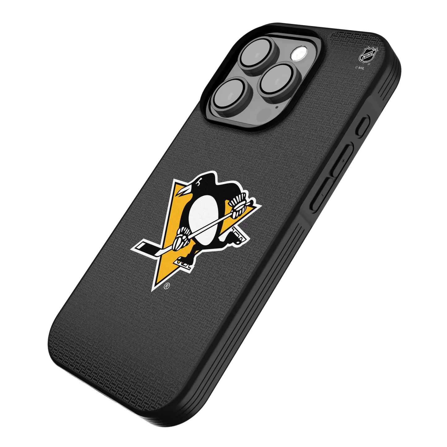 Pittsburgh Penguins Linen Bump Phone Case for Apple iPhone