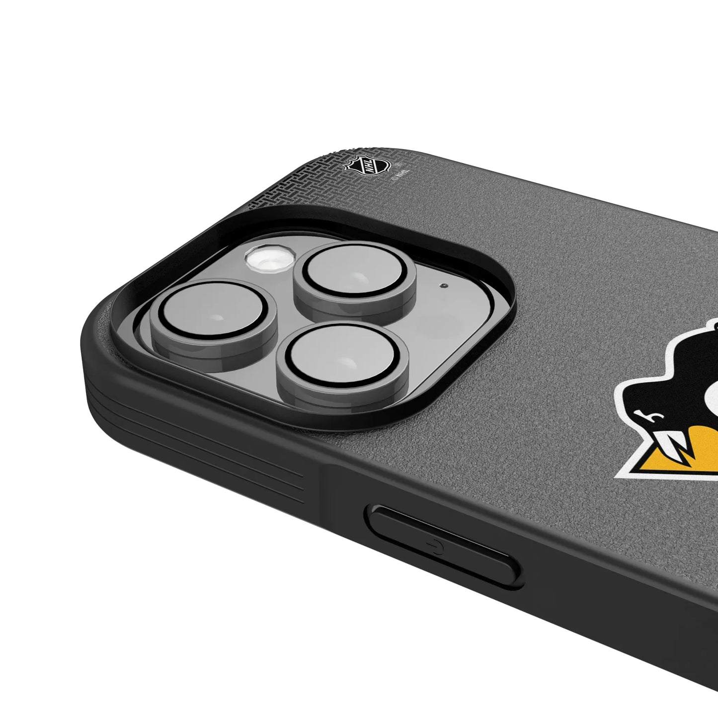 Pittsburgh Penguins Linen Bump Phone Case for Apple iPhone