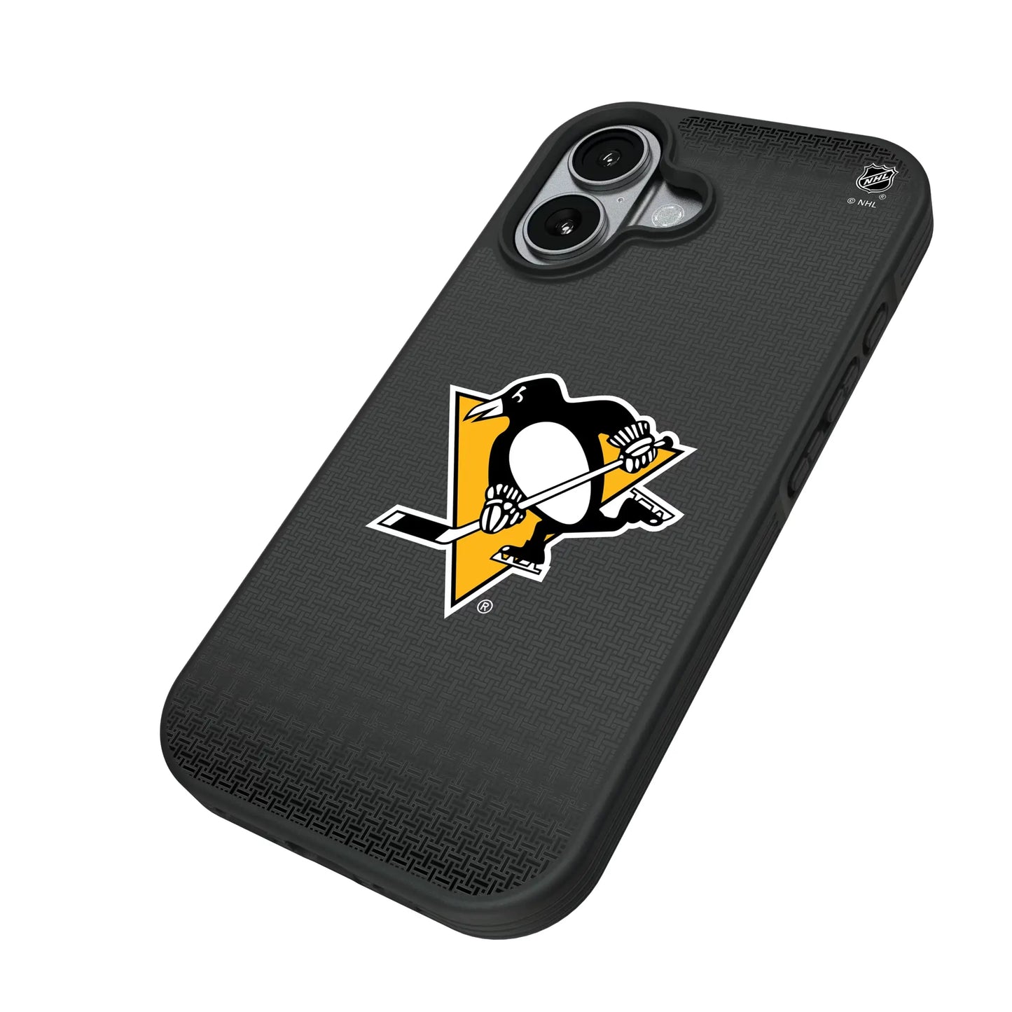 Pittsburgh Penguins Linen Bump Phone Case for Apple iPhone