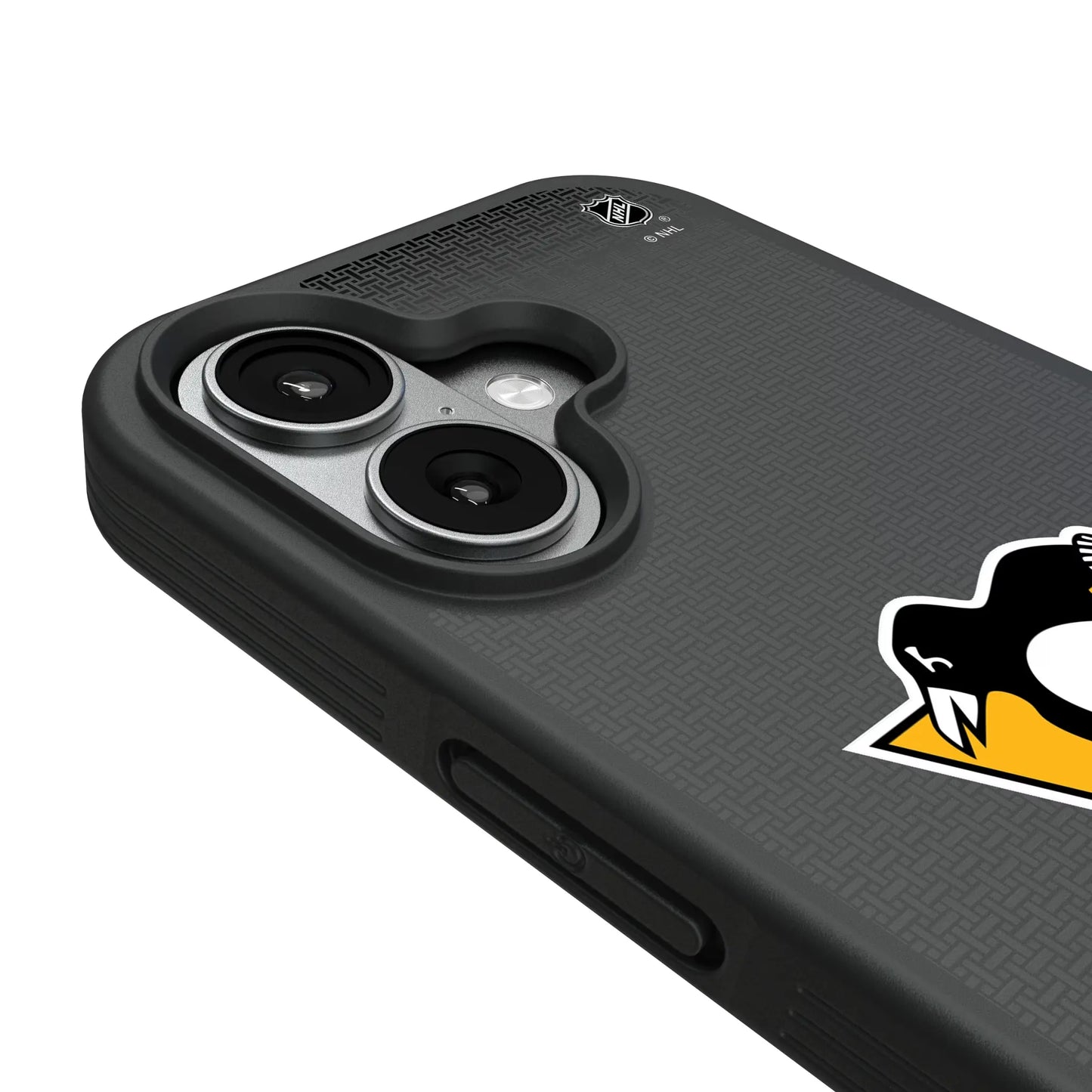 Pittsburgh Penguins Linen Bump Phone Case for Apple iPhone