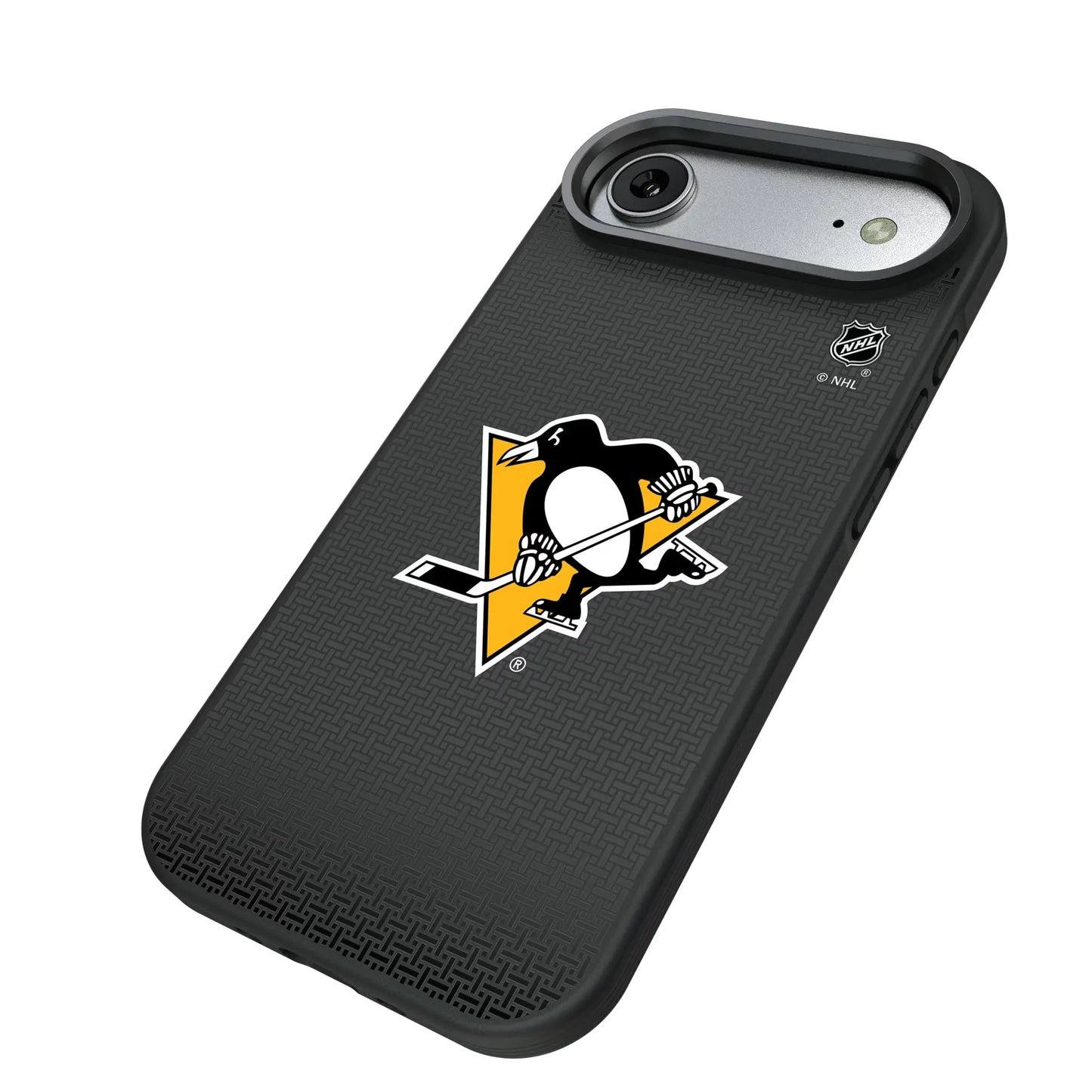 Pittsburgh Penguins Linen Bump Phone Case for Apple iPhone
