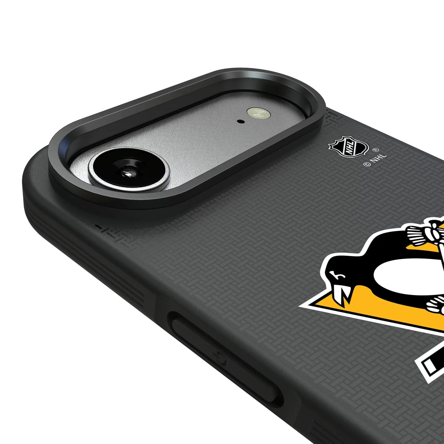 Pittsburgh Penguins Linen Bump Phone Case for Apple iPhone