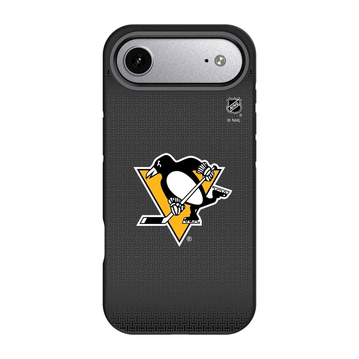 Pittsburgh Penguins Linen Bump Phone Case for Apple iPhone