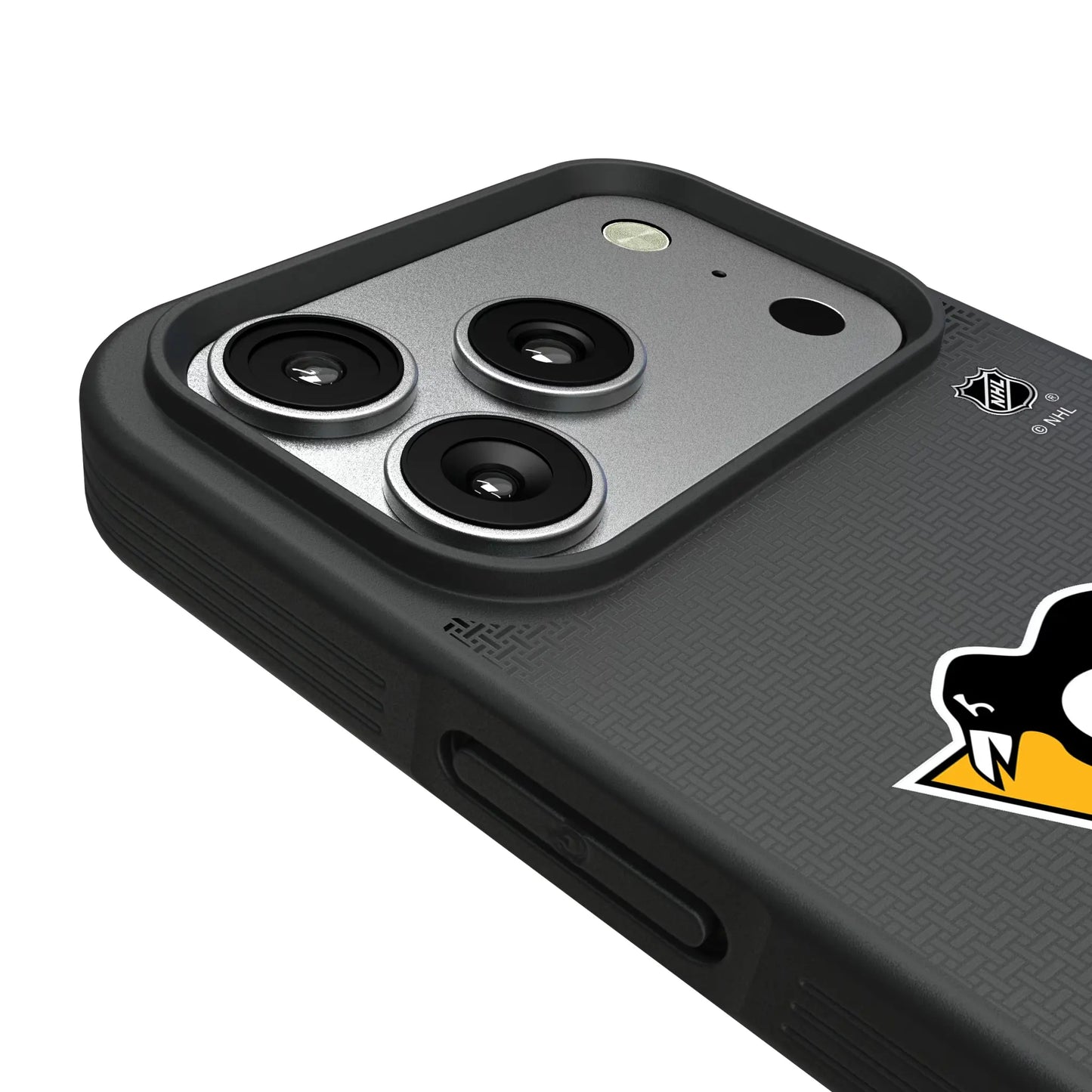 Pittsburgh Penguins Linen Bump Phone Case for Apple iPhone