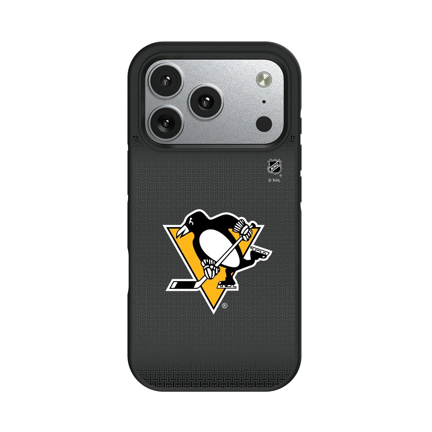 Pittsburgh Penguins Linen Bump Phone Case for Apple iPhone