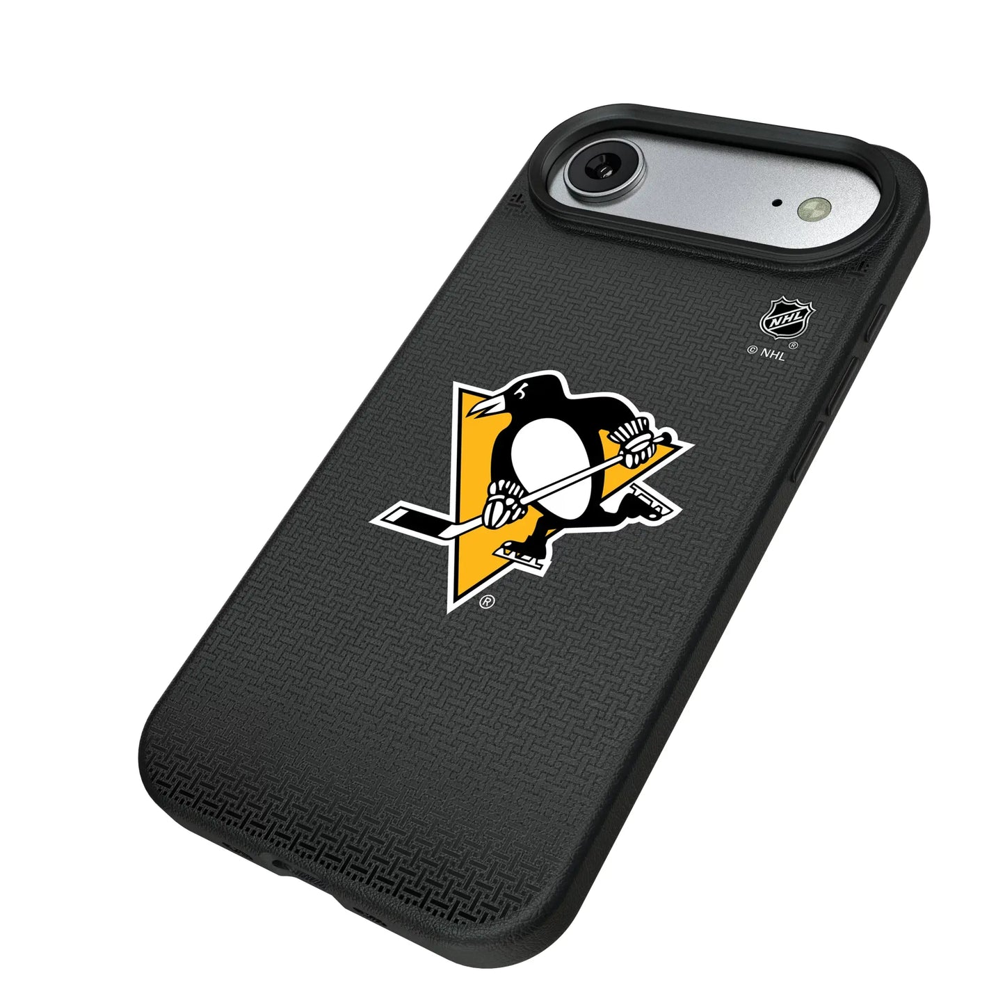 Pittsburgh Penguins Linen MagSafe Compatible Phone Case for Apple iPhone