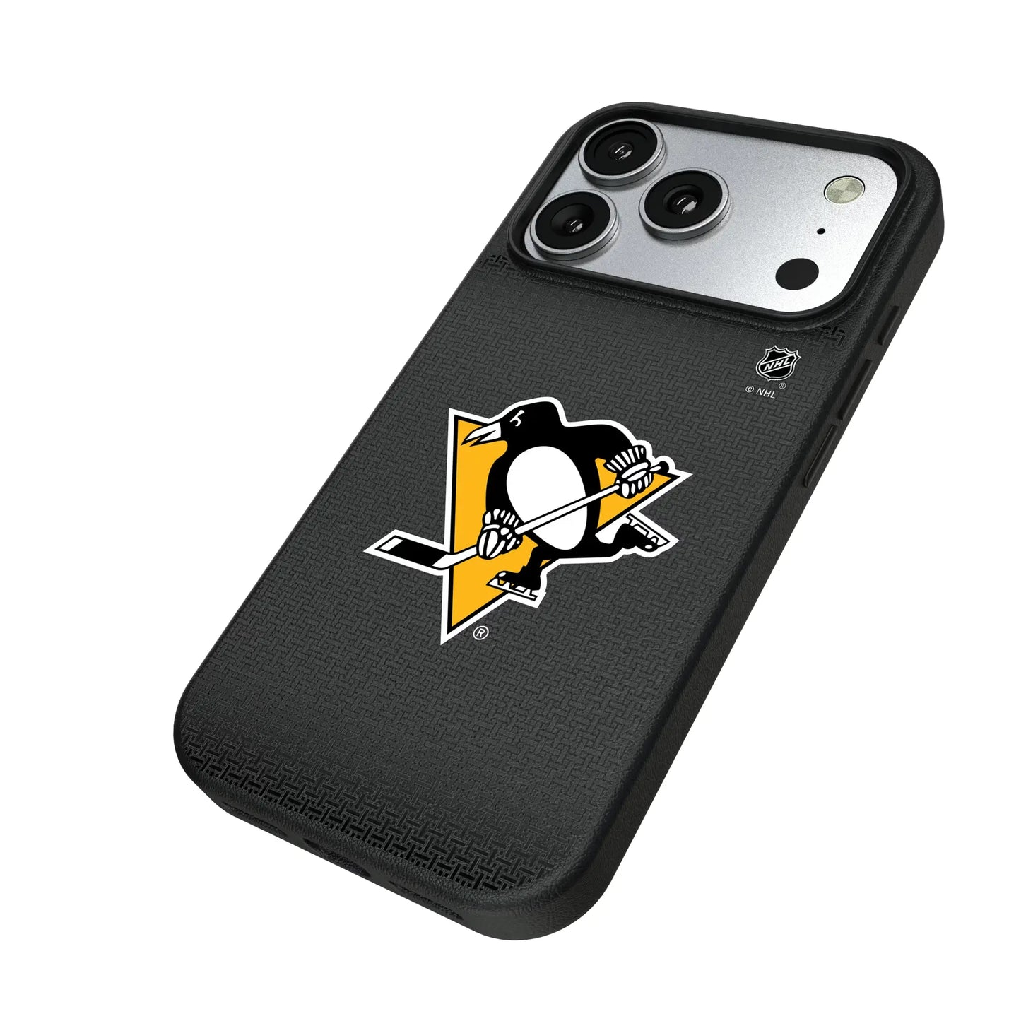 Pittsburgh Penguins Linen MagSafe Compatible Phone Case for Apple iPhone