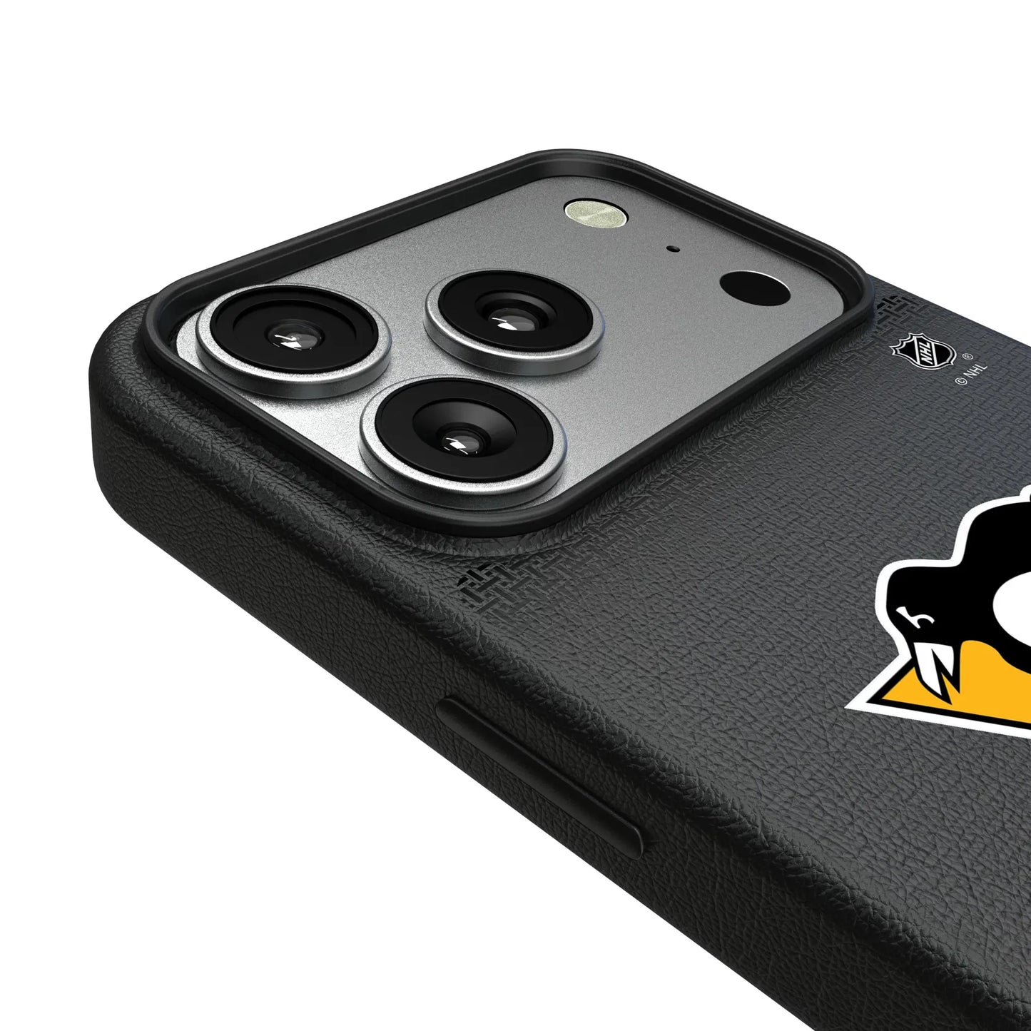 Pittsburgh Penguins Linen MagSafe Compatible Phone Case for Apple iPhone