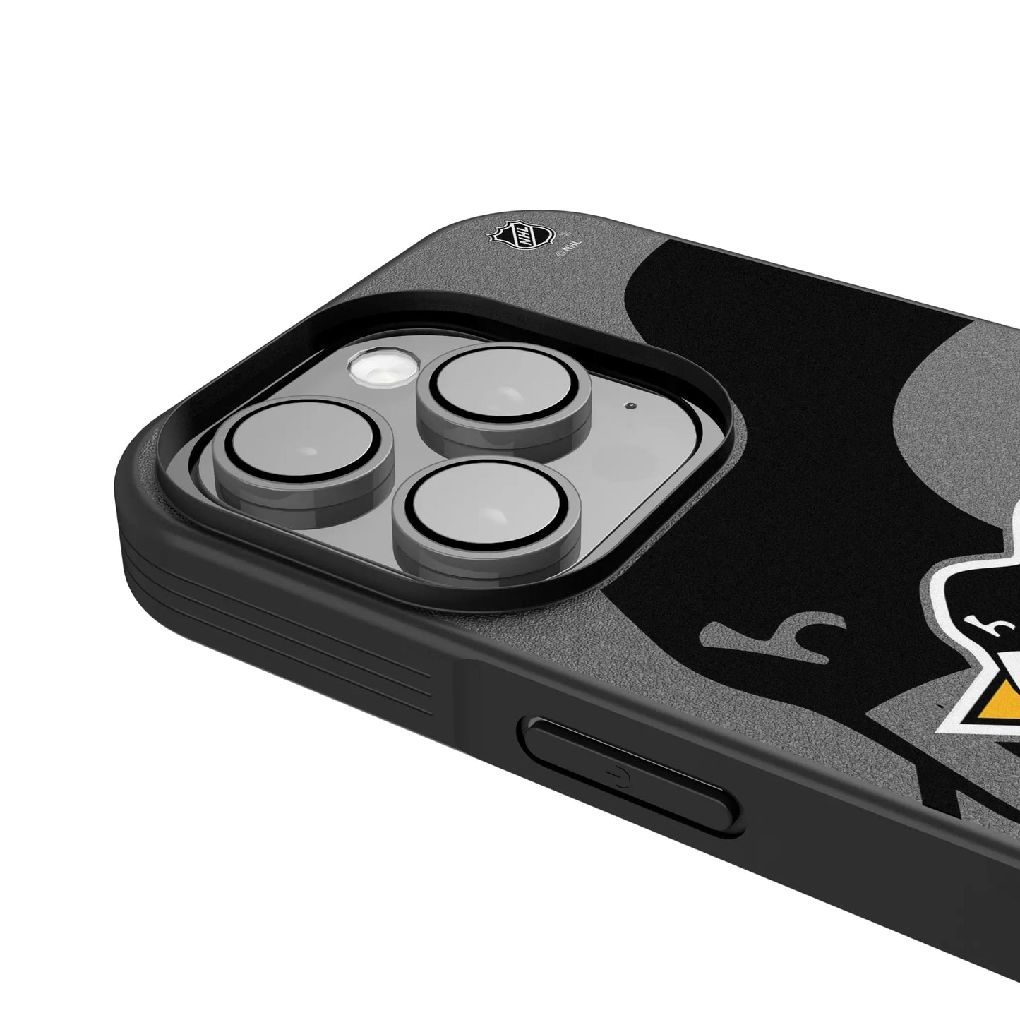 Pittsburgh Penguins Monocolor Tilt Bump Phone Case for Apple iPhone