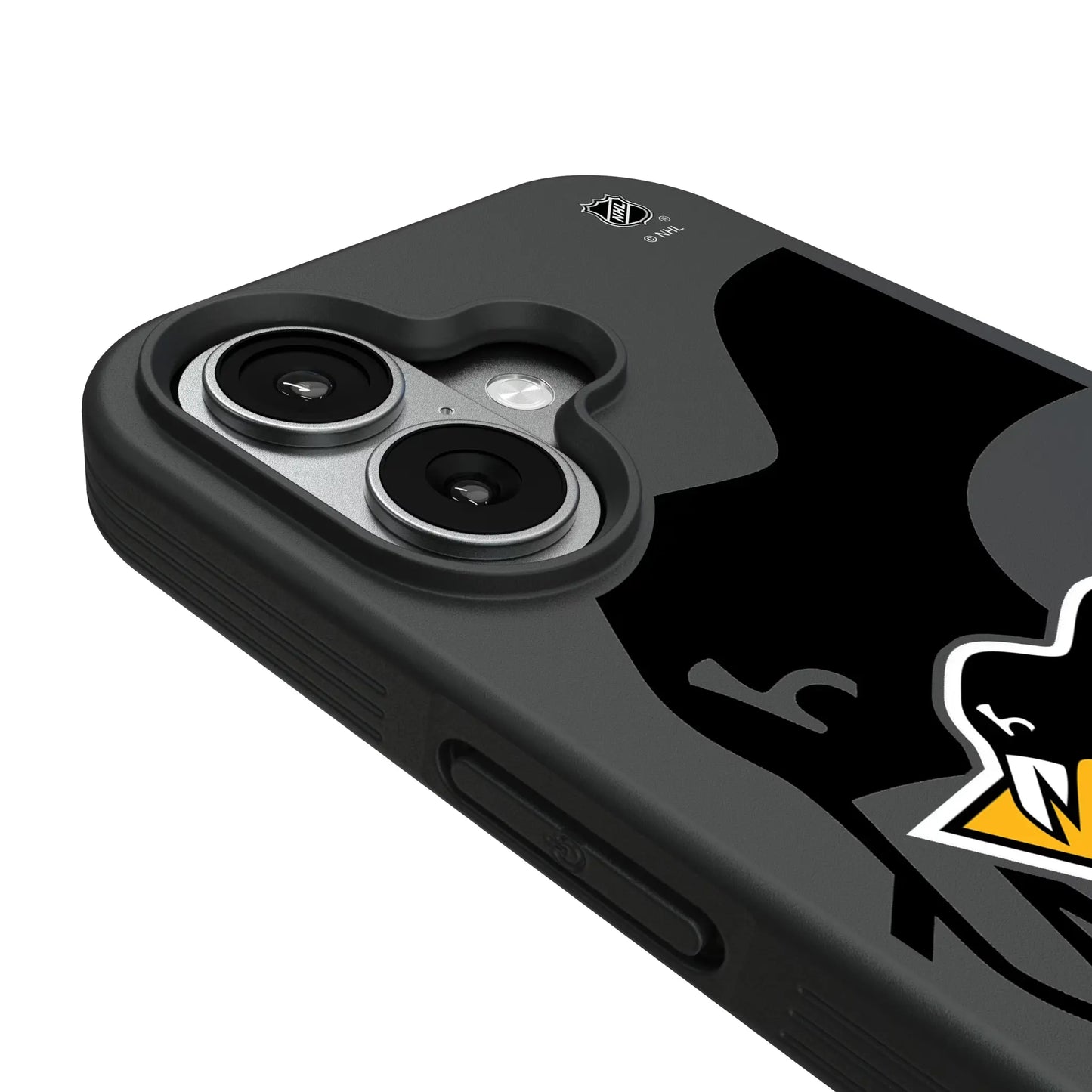 Pittsburgh Penguins Monocolor Tilt Bump Phone Case for Apple iPhone