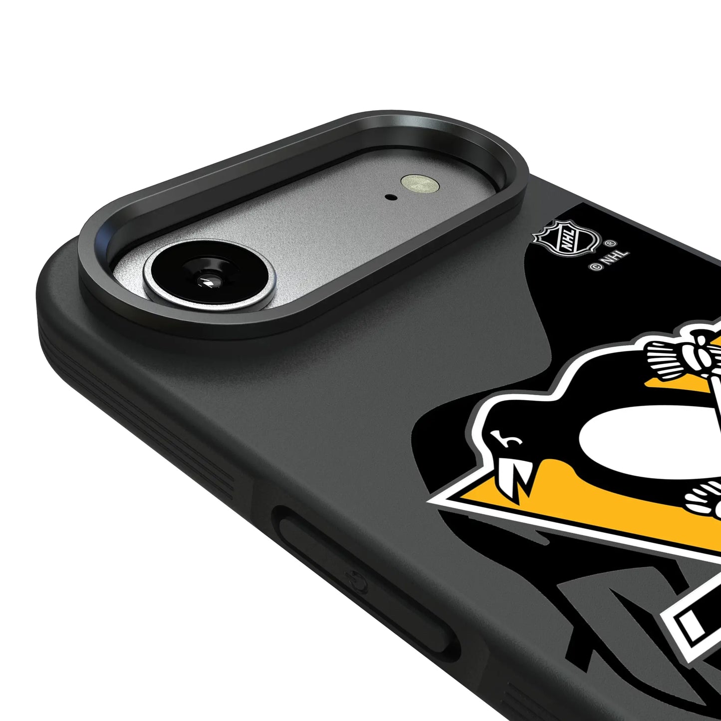 Pittsburgh Penguins Monocolor Tilt Bump Phone Case for Apple iPhone