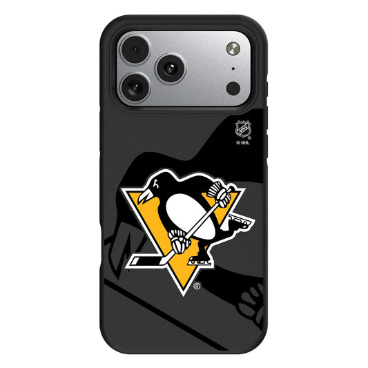 Pittsburgh Penguins Monocolor Tilt Bump Phone Case for Apple iPhone