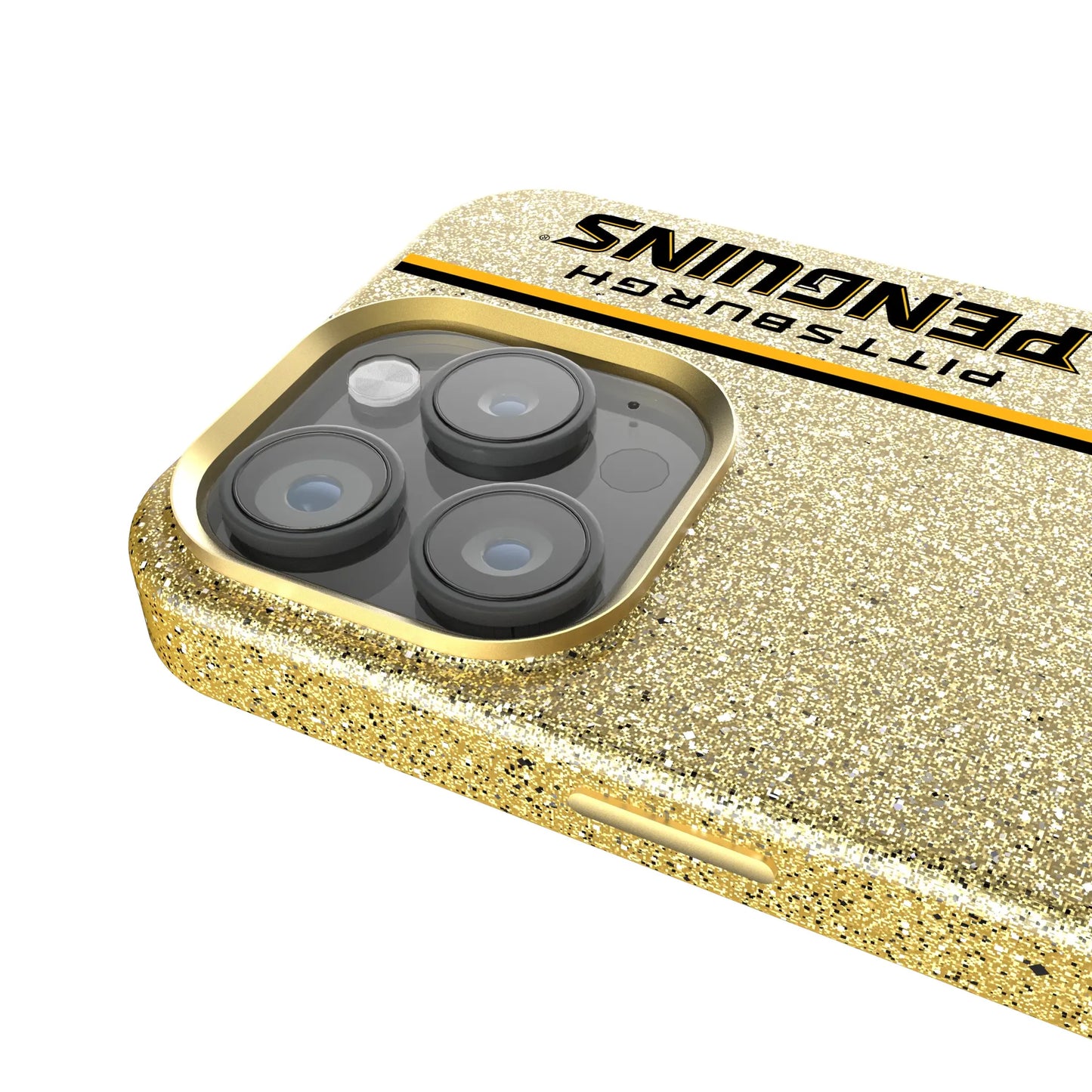 Pittsburgh Penguins Sidebar Bling Phone Case for Apple iPhone