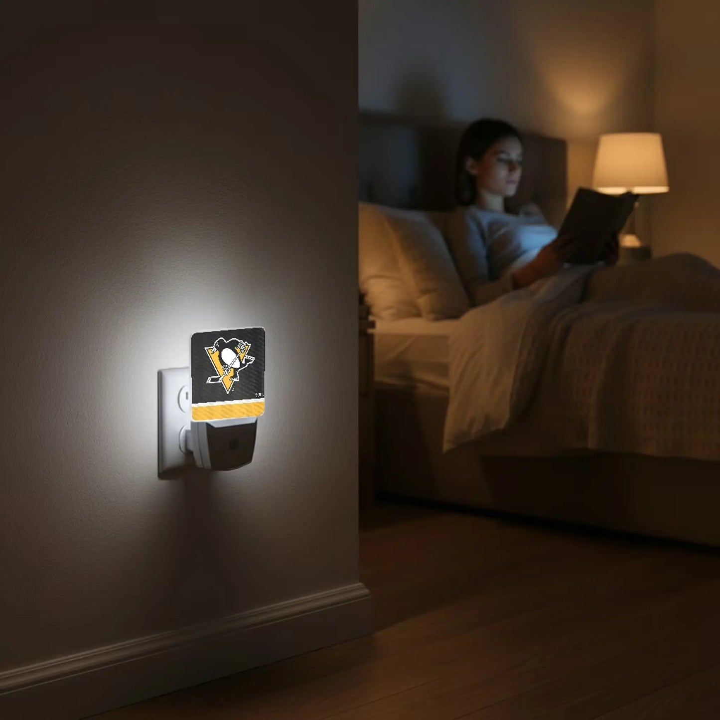 Pittsburgh Penguins Stripe Night Light 2-Pack