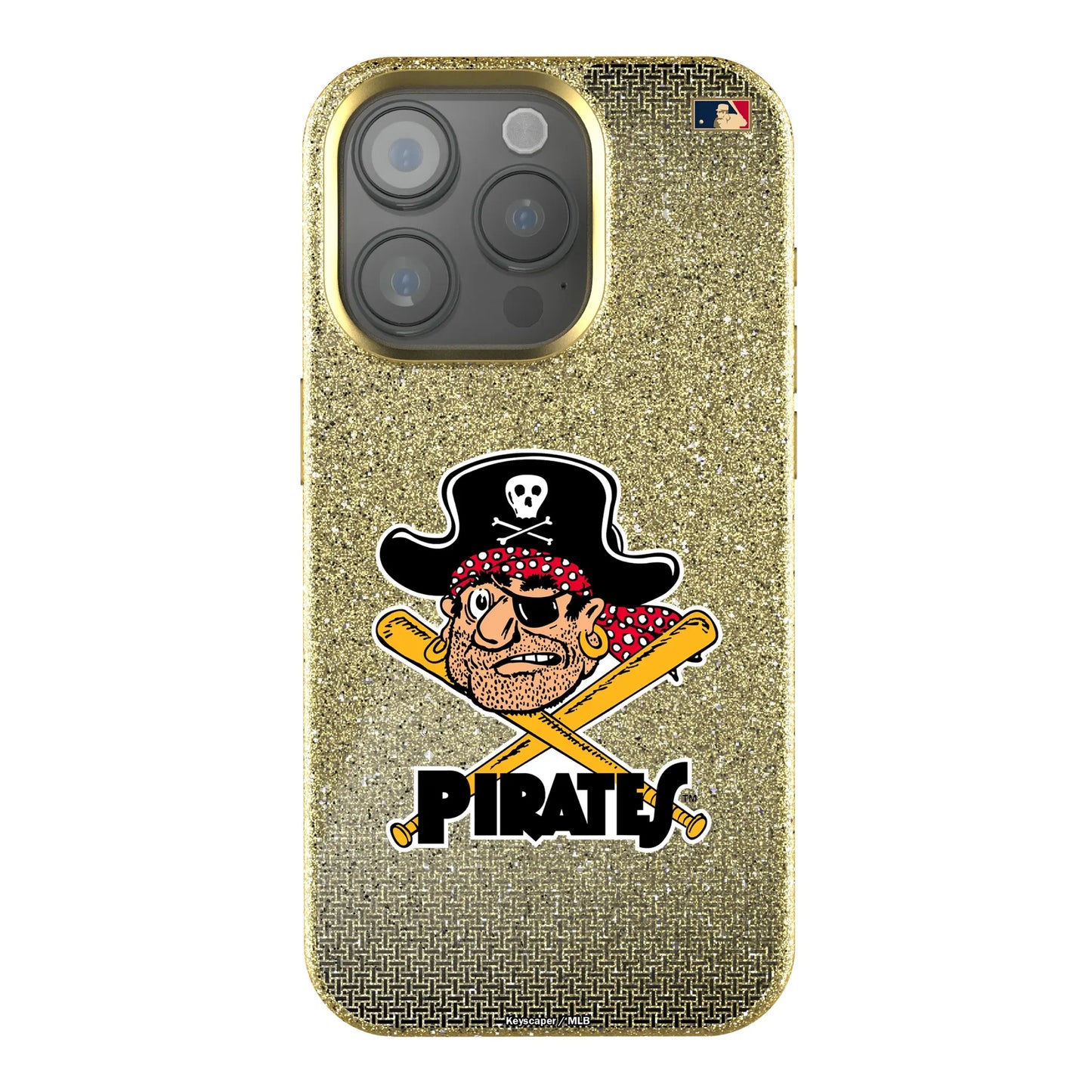 Pittsburgh Pirates 1958-1966 - Cooperstown Collection Linen Bling Phone Case for Apple iPhone
