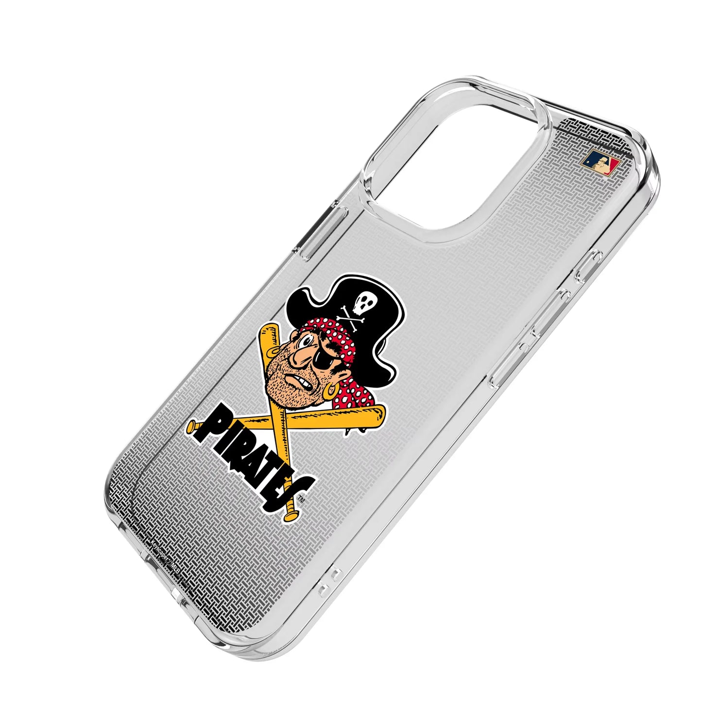 Pittsburgh Pirates 1958-1966 - Cooperstown Collection Linen Clear Phone Case for Apple iPhone