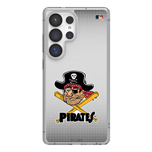 Pittsburgh Pirates 1958-1966 - Cooperstown Collection Linen Clear Phone Case for Samsung Galaxy