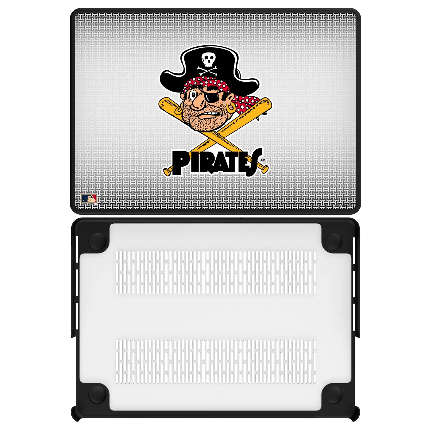Pittsburgh Pirates 1958-1966 - Cooperstown Collection Linen Laptop Case for Apple MacBook