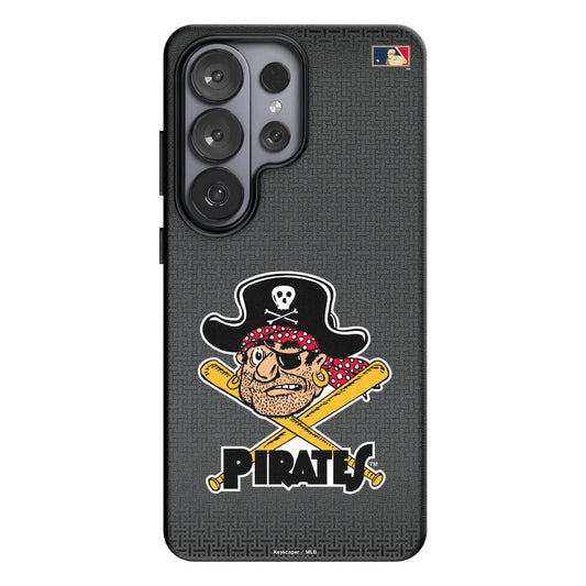 Pittsburgh Pirates 1958-1966 - Cooperstown Collection Linen MagSafe Compatible Phone Case for Samsung Galaxy