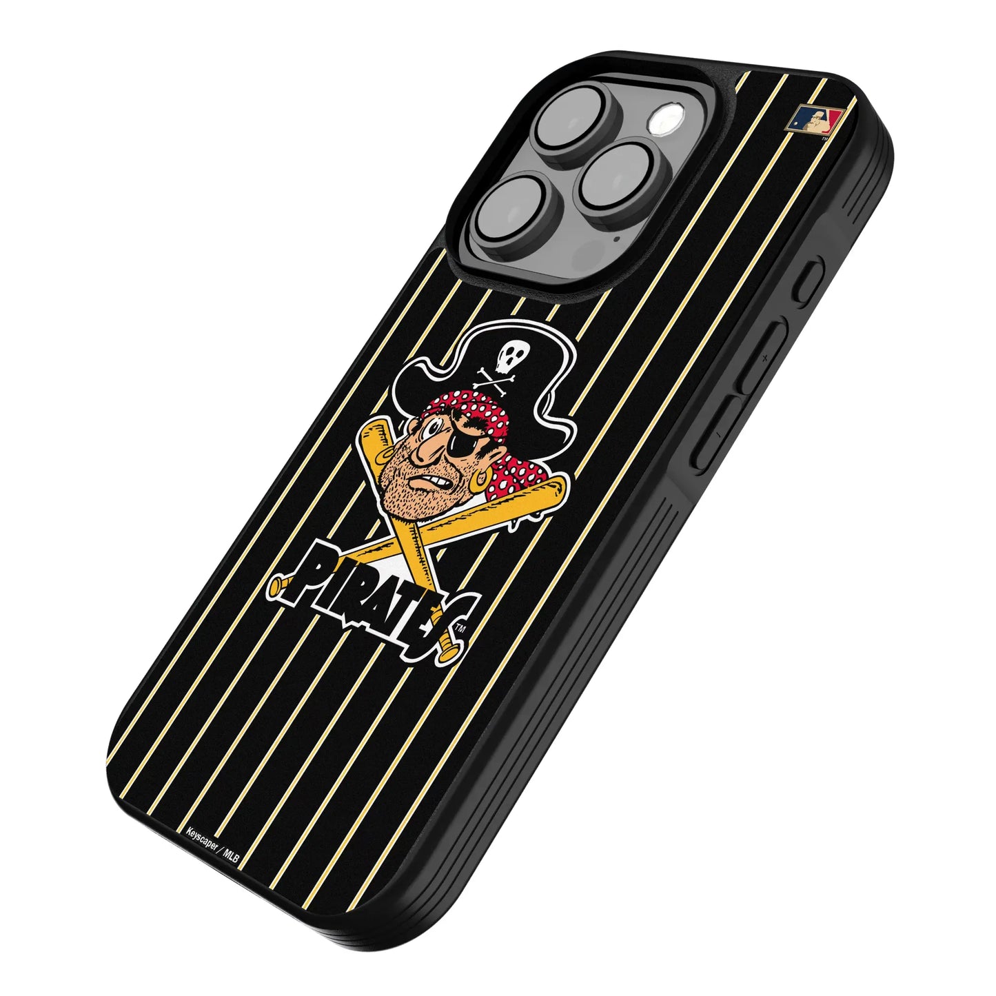 Pittsburgh Pirates 1958-1966 - Cooperstown Collection Pinstripe Bump Phone Case for Apple iPhone