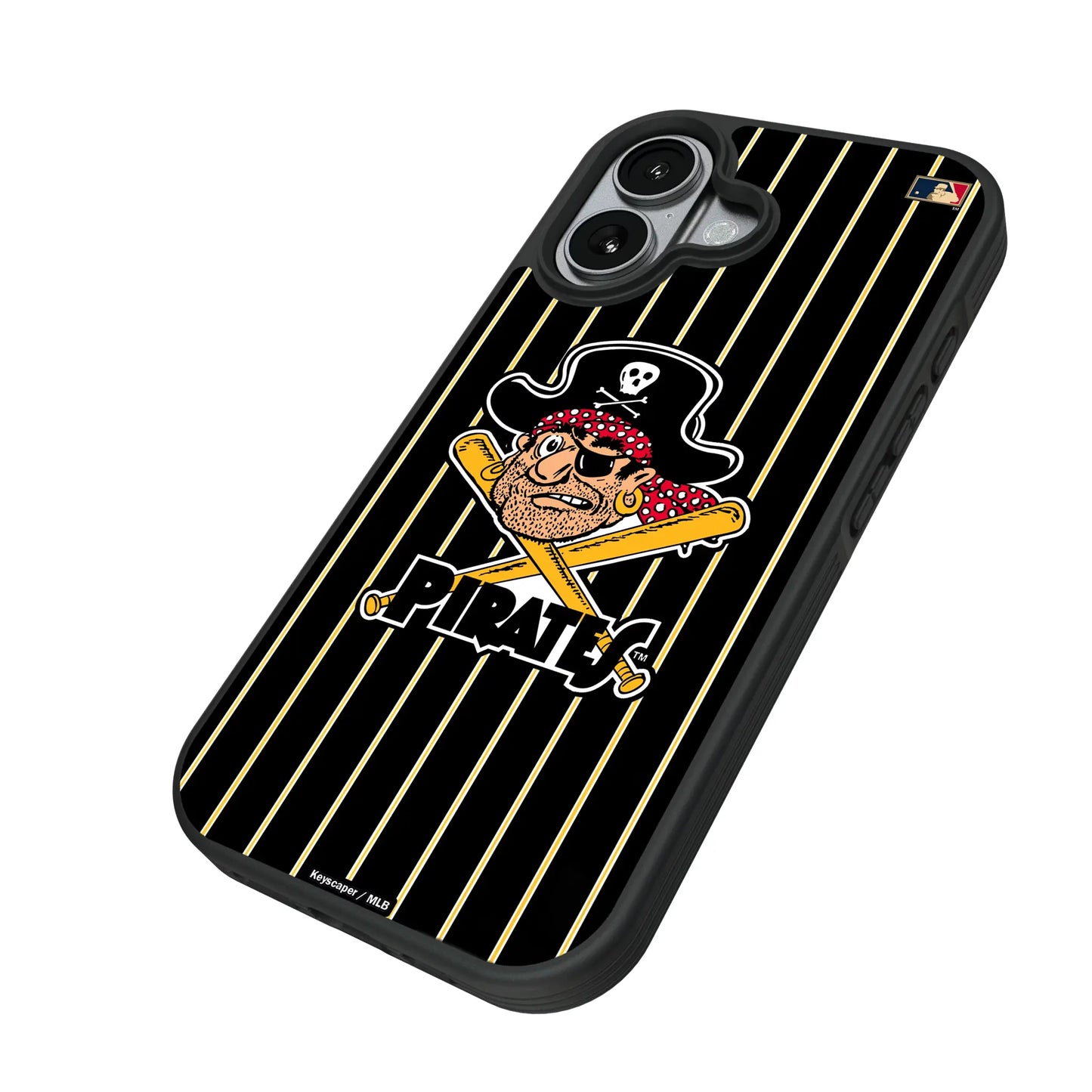 Pittsburgh Pirates 1958-1966 - Cooperstown Collection Pinstripe Bump Phone Case for Apple iPhone