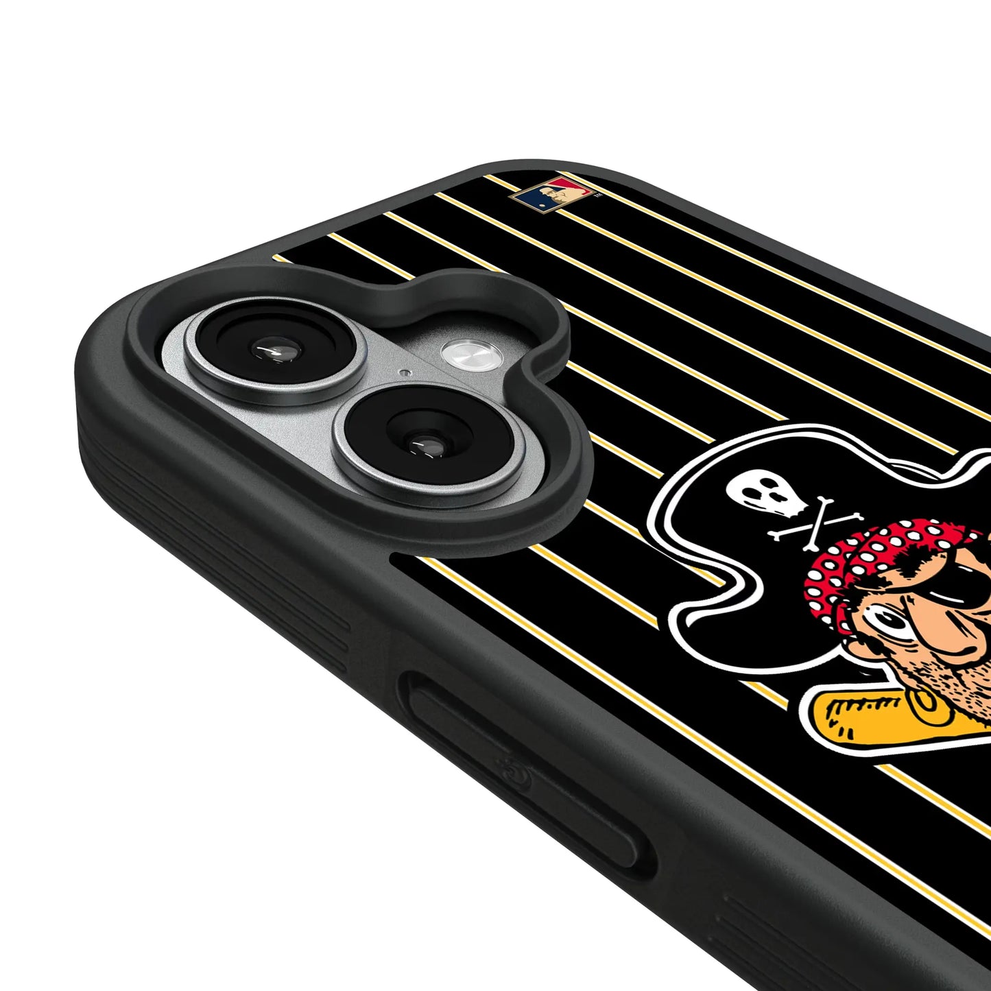 Pittsburgh Pirates 1958-1966 - Cooperstown Collection Pinstripe Bump Phone Case for Apple iPhone