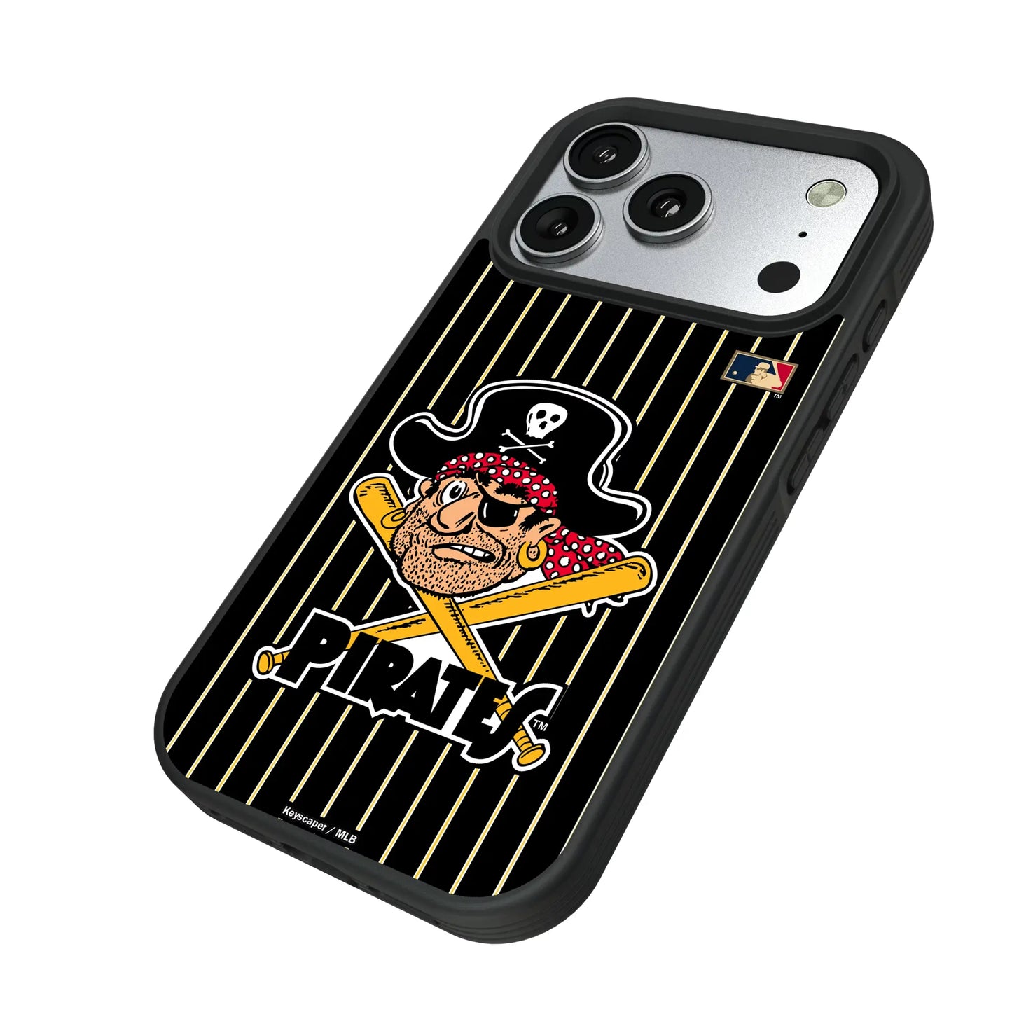 Pittsburgh Pirates 1958-1966 - Cooperstown Collection Pinstripe Bump Phone Case for Apple iPhone