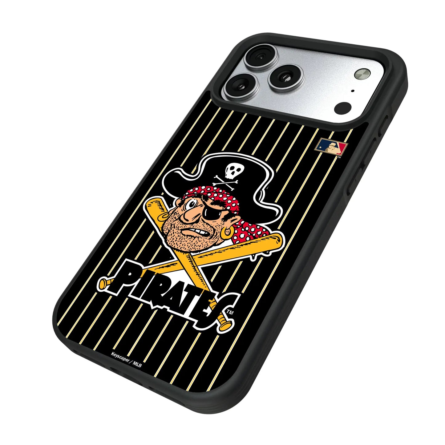 Pittsburgh Pirates 1958-1966 - Cooperstown Collection Pinstripe Bump Phone Case for Apple iPhone