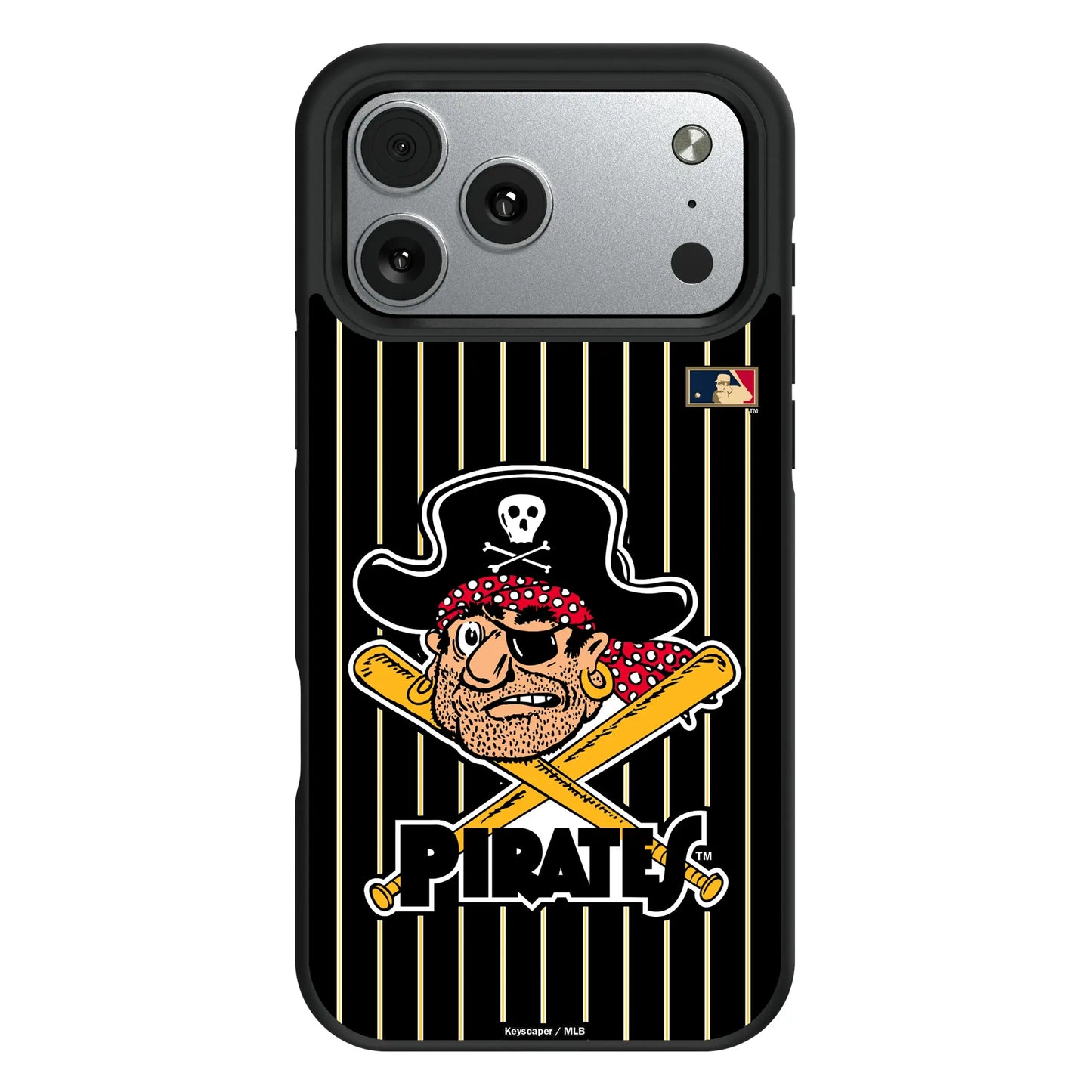 Pittsburgh Pirates 1958-1966 - Cooperstown Collection Pinstripe Bump Phone Case for Apple iPhone