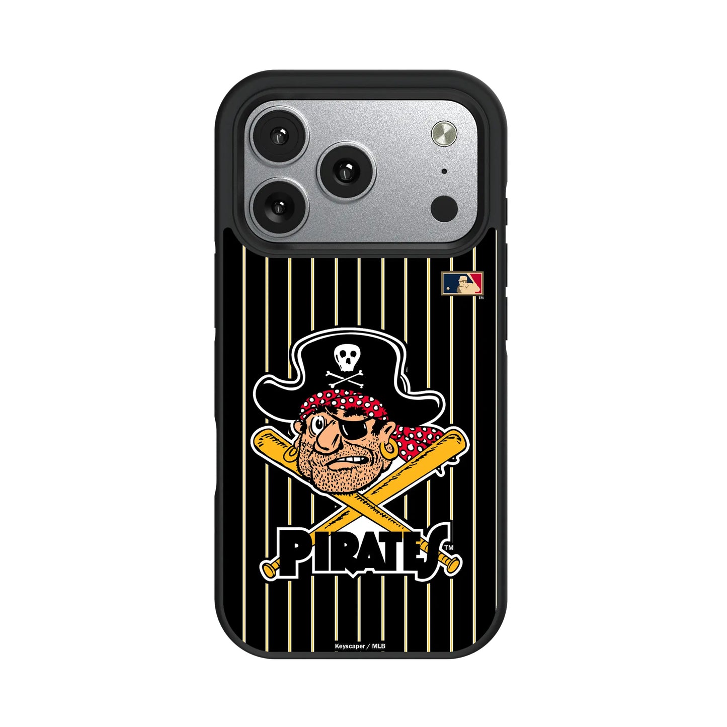 Pittsburgh Pirates 1958-1966 - Cooperstown Collection Pinstripe Bump Phone Case for Apple iPhone