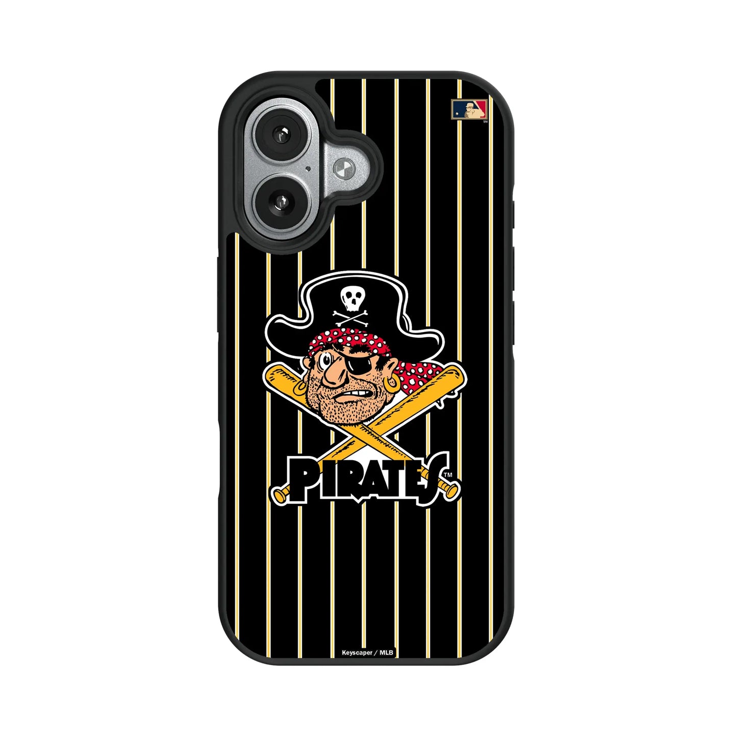 Pittsburgh Pirates 1958-1966 - Cooperstown Collection Pinstripe Bump Phone Case for Apple iPhone