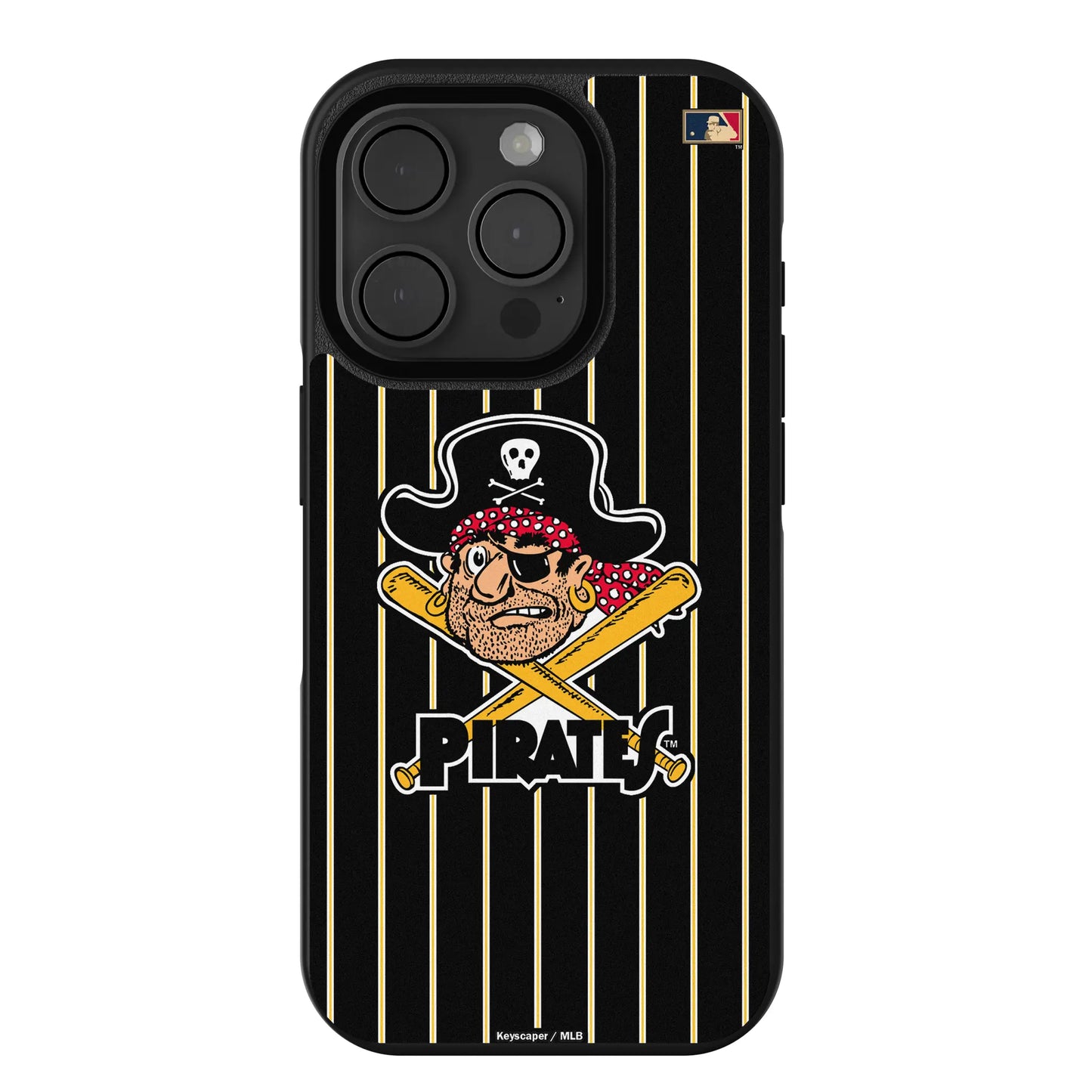 Pittsburgh Pirates 1958-1966 - Cooperstown Collection Pinstripe Bump Phone Case for Apple iPhone