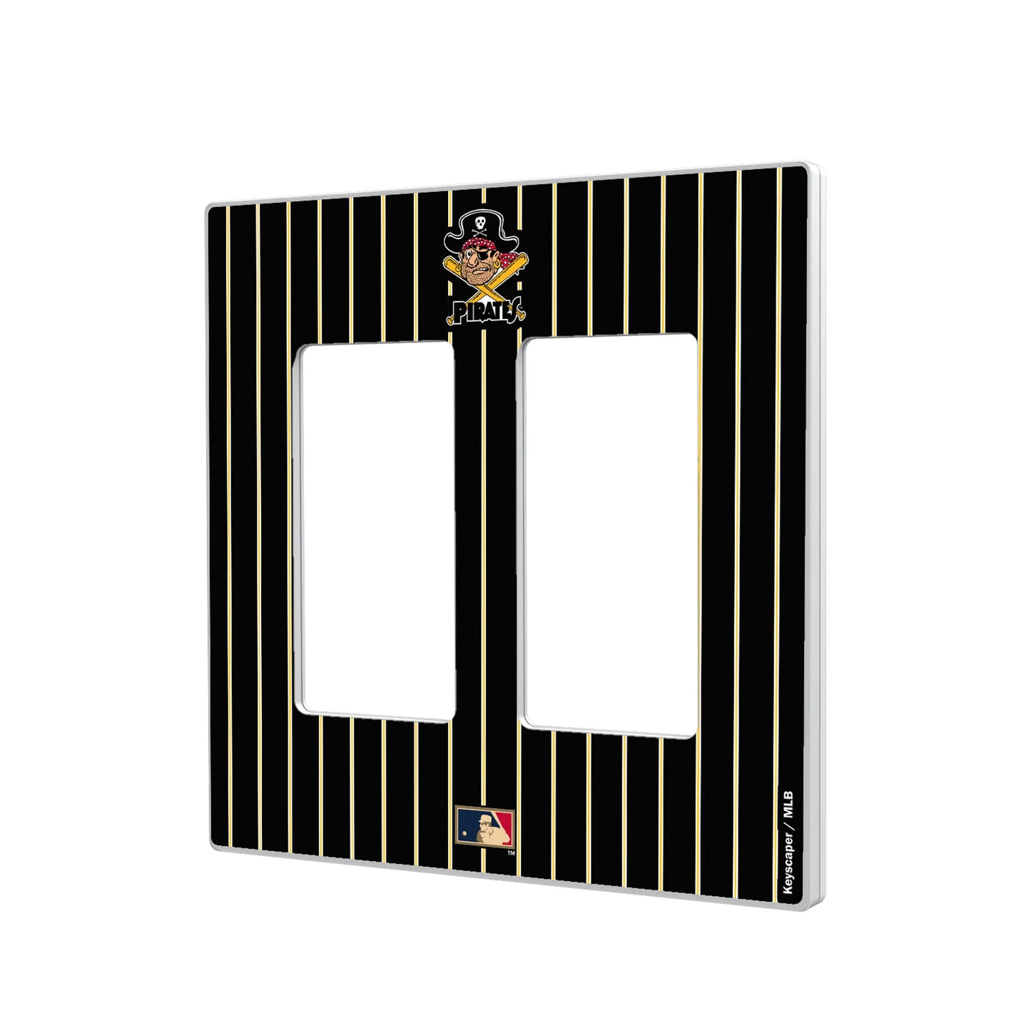 Pittsburgh Pirates 1958-1966 - Cooperstown Collection Pinstripe Hidden-Screw Light Switch Plate