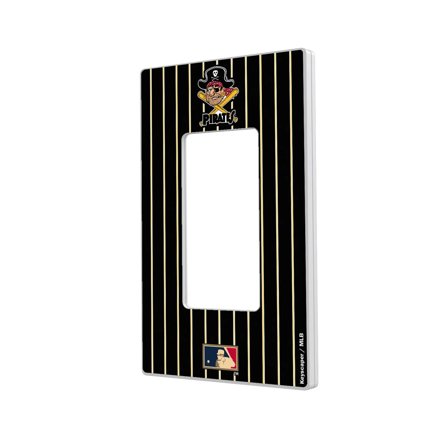 Pittsburgh Pirates 1958-1966 - Cooperstown Collection Pinstripe Hidden-Screw Light Switch Plate