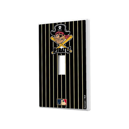 Pittsburgh Pirates 1958-1966 - Cooperstown Collection Pinstripe Hidden-Screw Light Switch Plate