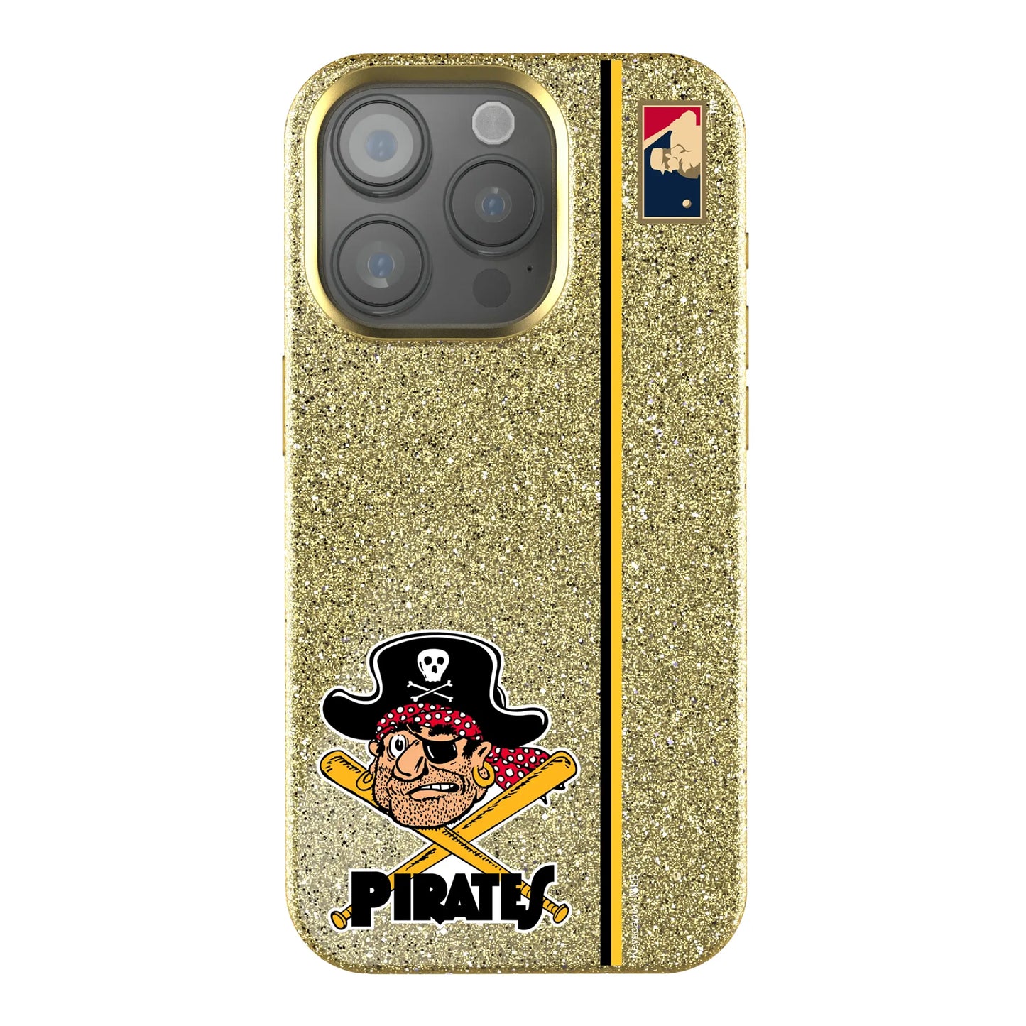 Pittsburgh Pirates 1958-1966 - Cooperstown Collection Sidebar Bling Phone Case for Apple iPhone
