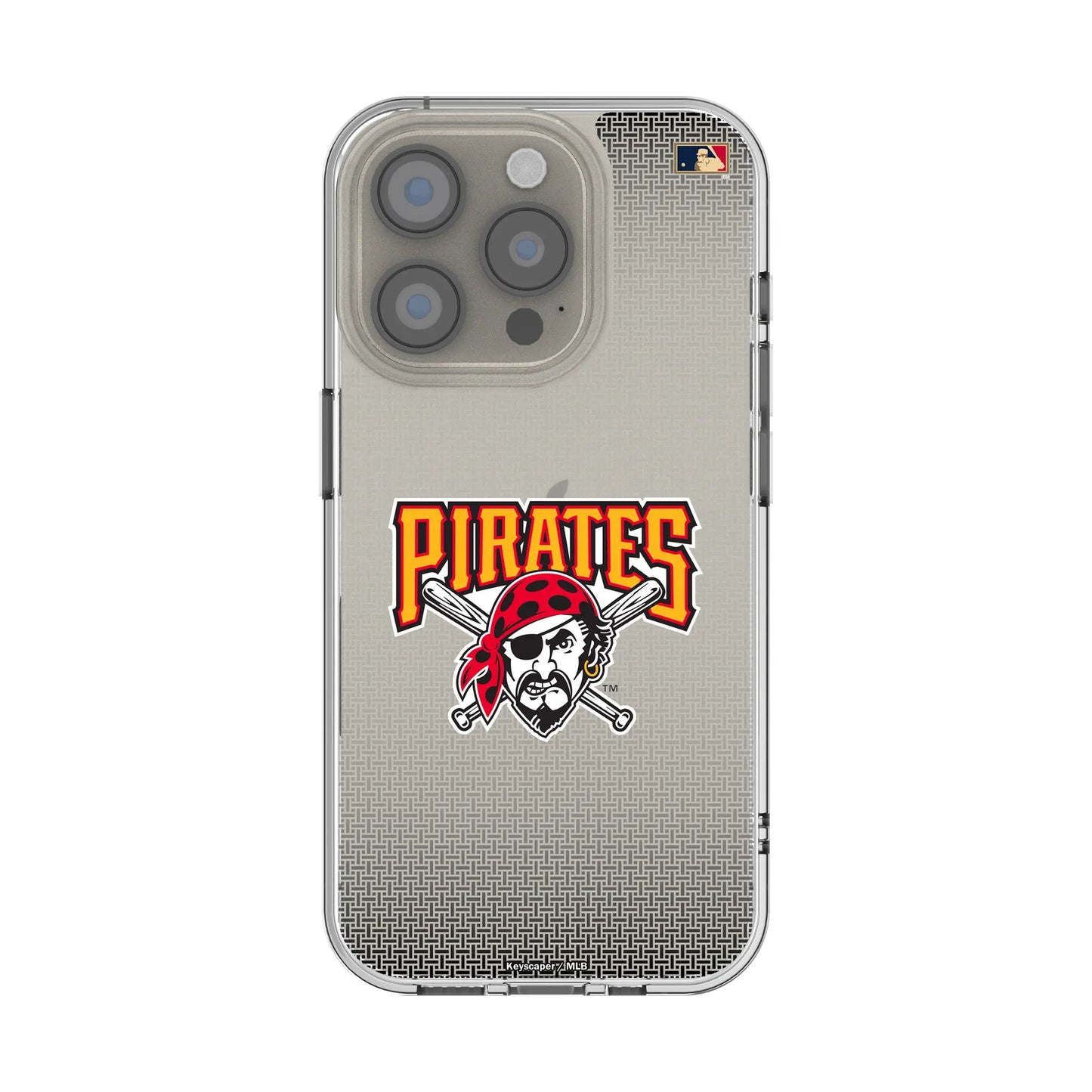 Pittsburgh Pirates 1997-2013 - Cooperstown Collection Linen Clear Phone Case for Apple iPhone
